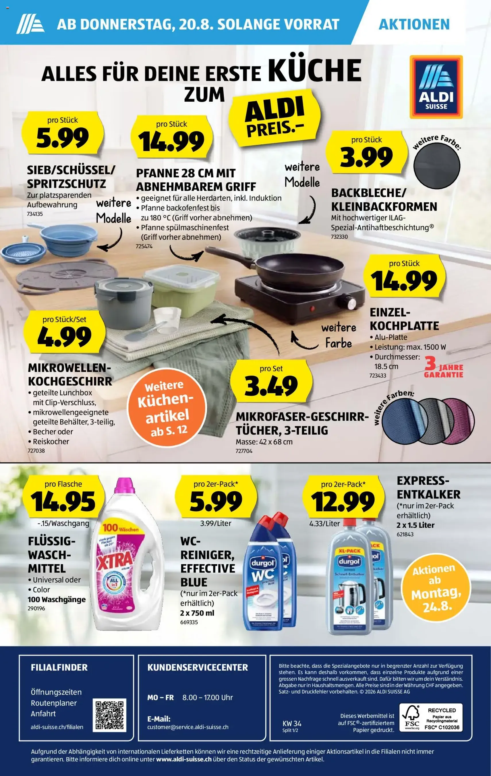 Aldi aktionen - Gültiger Prospekt ab 20.08.2026, Seite 36 von insgesamt 40