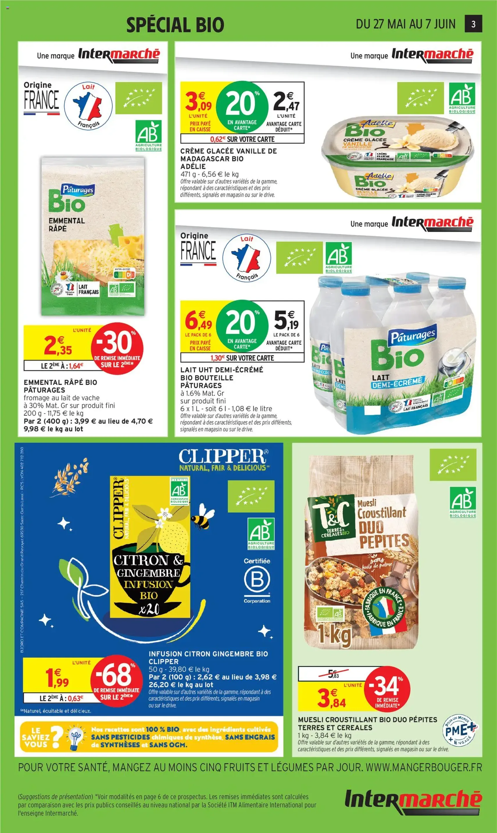 Intermarché catalogue - brochure valable à partir du 27/05/2026, page 3 sur 12