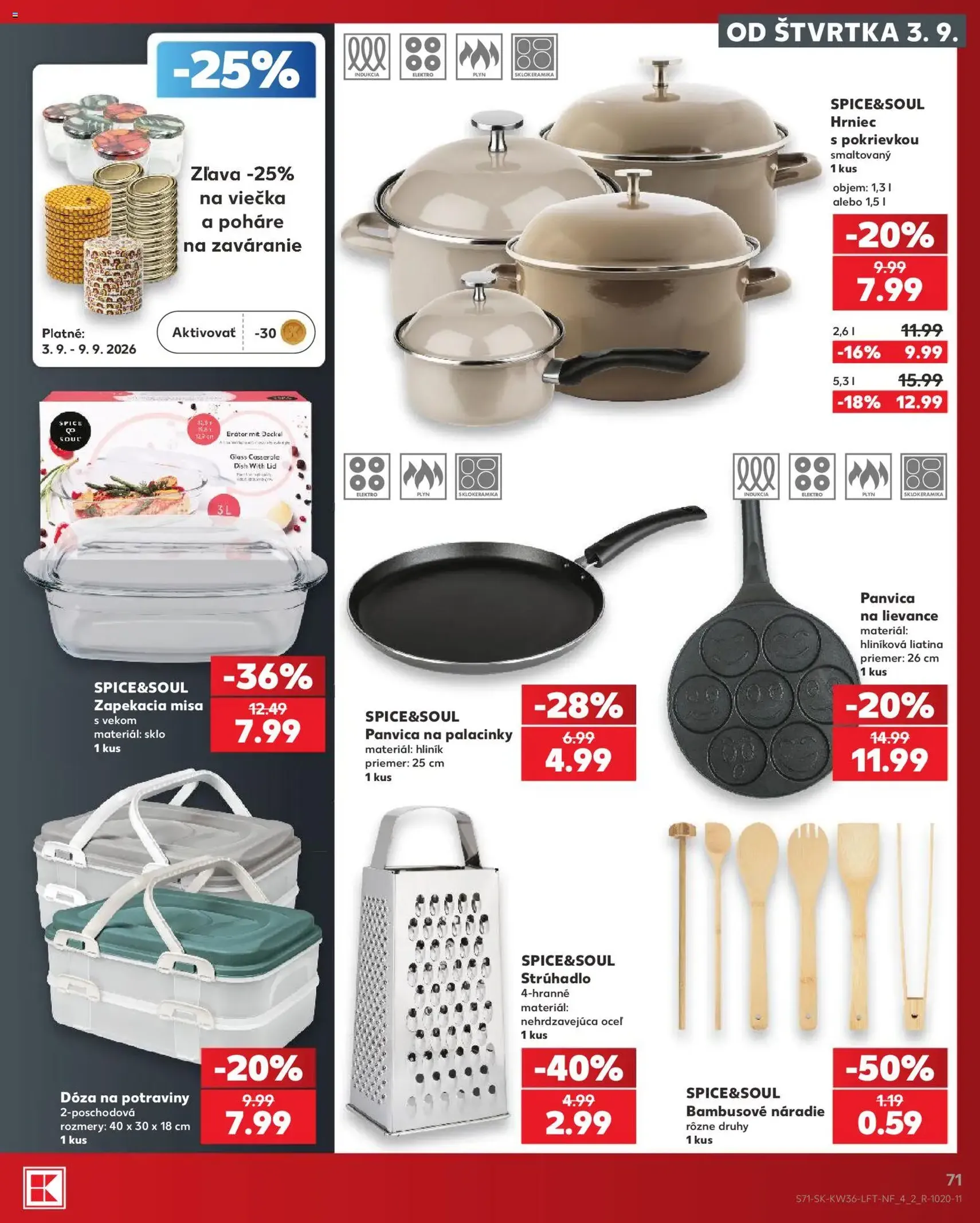 Kaufland leták - platný leták od 03.09.2026 strana 71 z 80