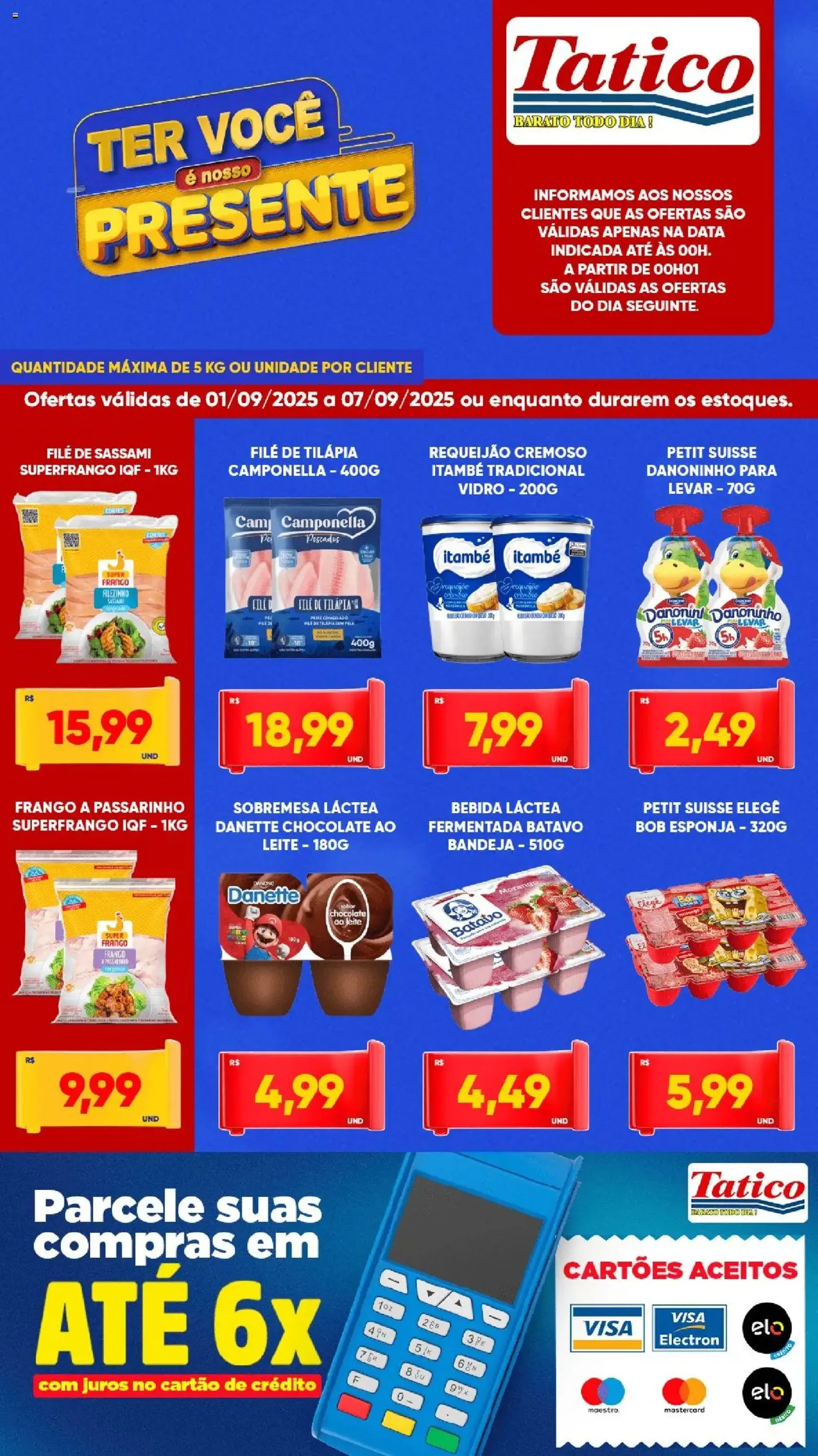 Tatico - Ofertas da semana - folheto válido a partir de 01/09/2025 página 1 de 8