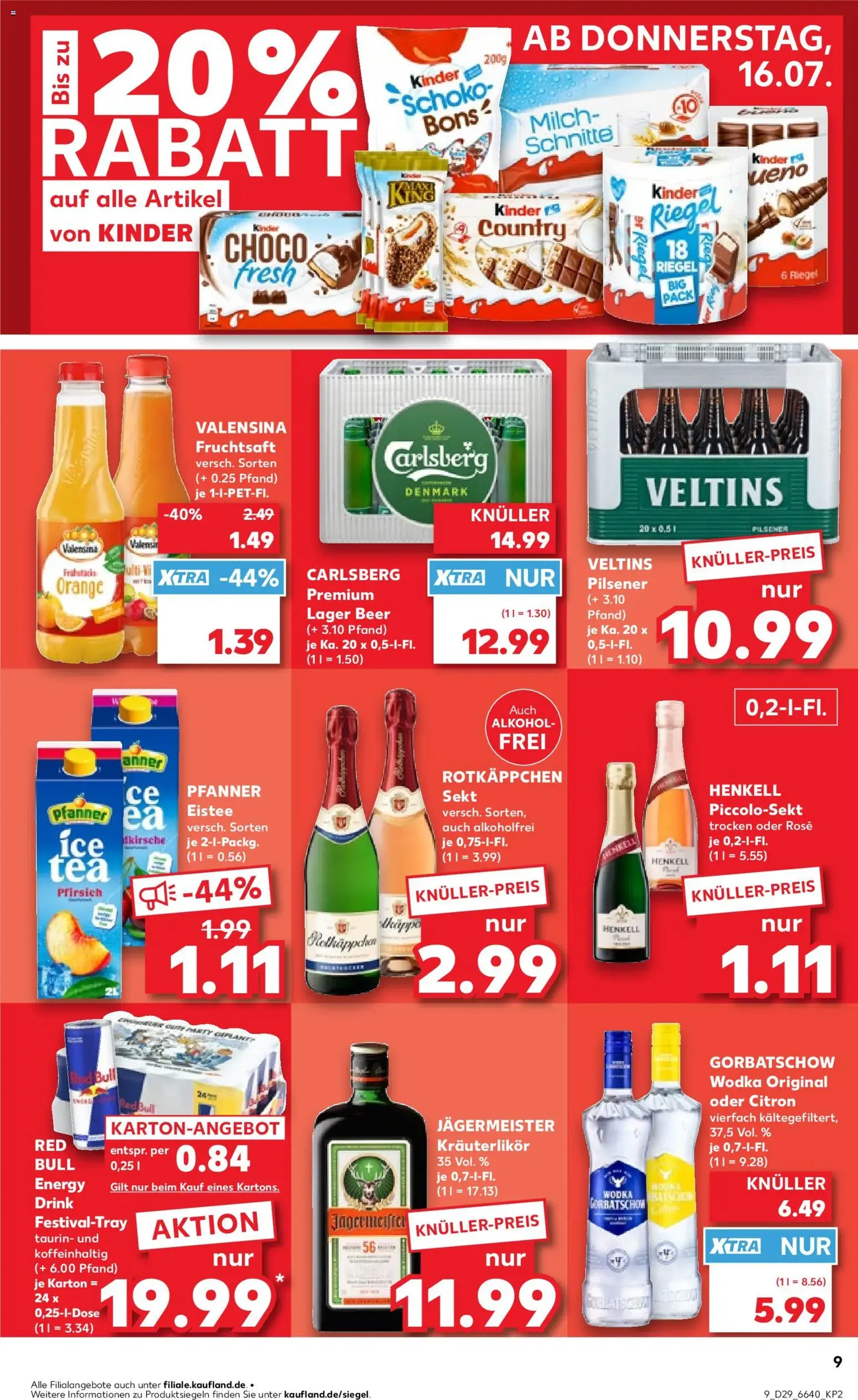 Kaufland DE -DE Folder - geldige folder vanaf 16-07-2026 pagina 9 van 56