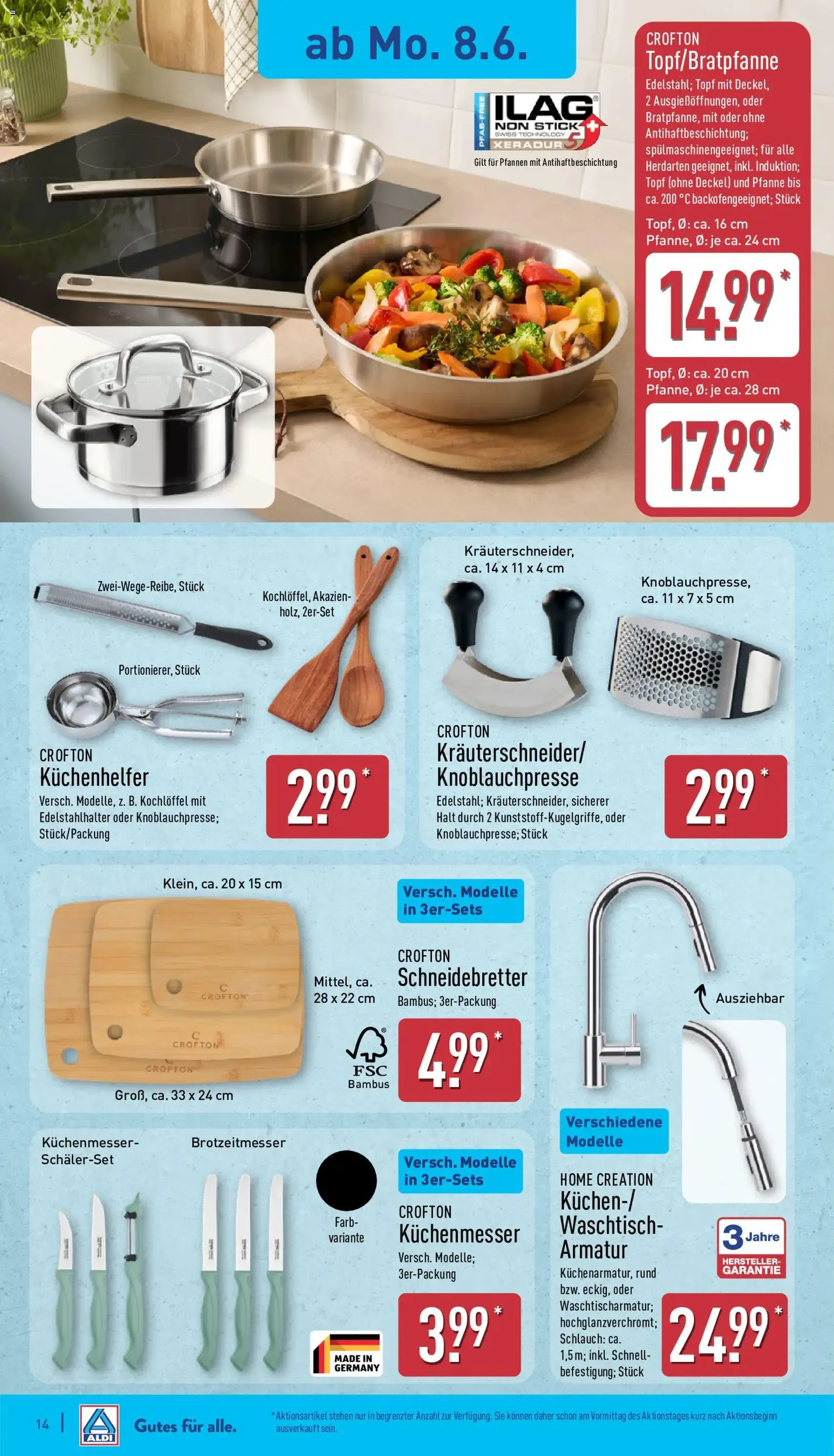 Aldi Prospekt - Gültiger Prospekt ab 08.06.2026, Seite 18 von insgesamt 39