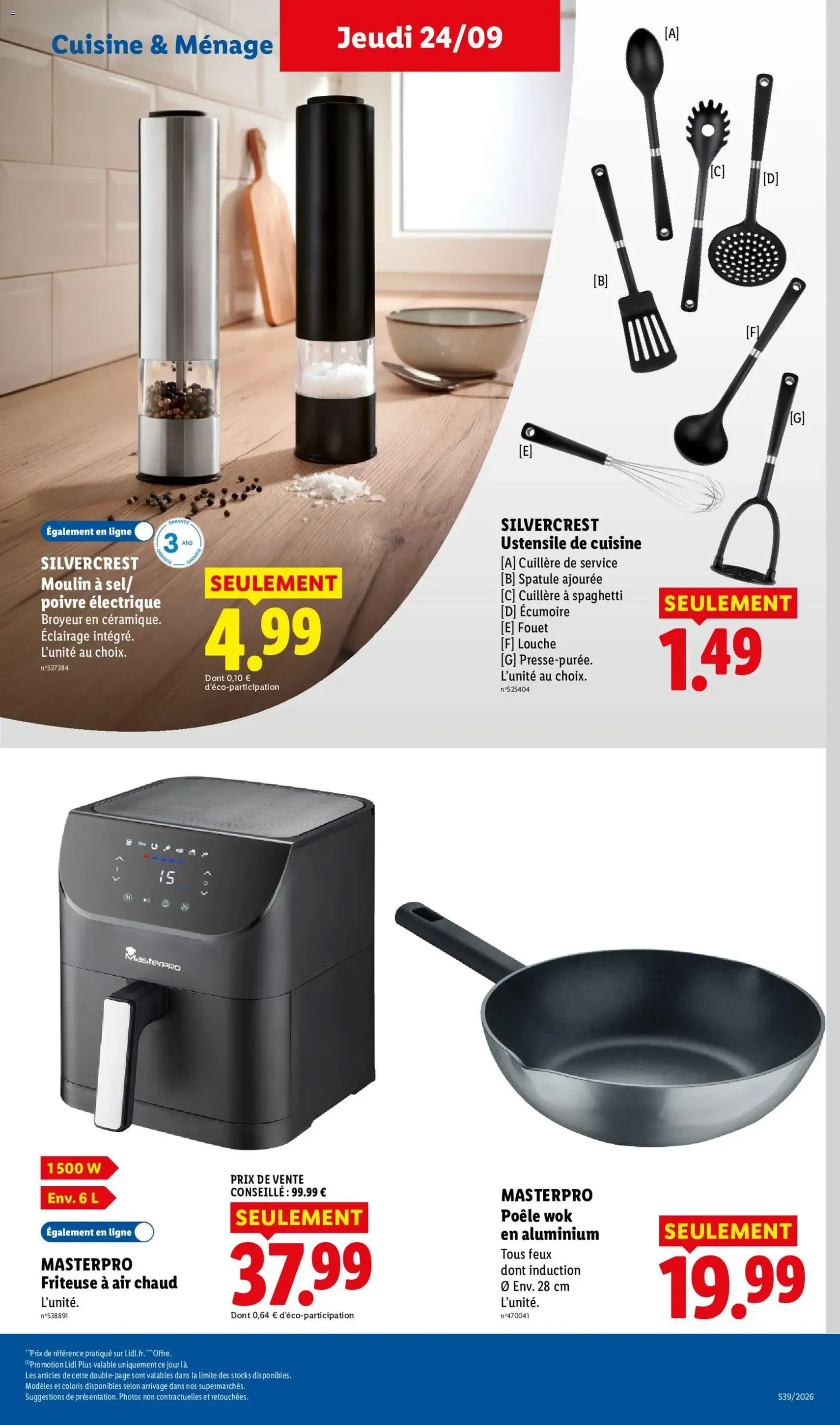 LIDL catalogue - brochure valable à partir du 24/09/2026, page 37 sur 62