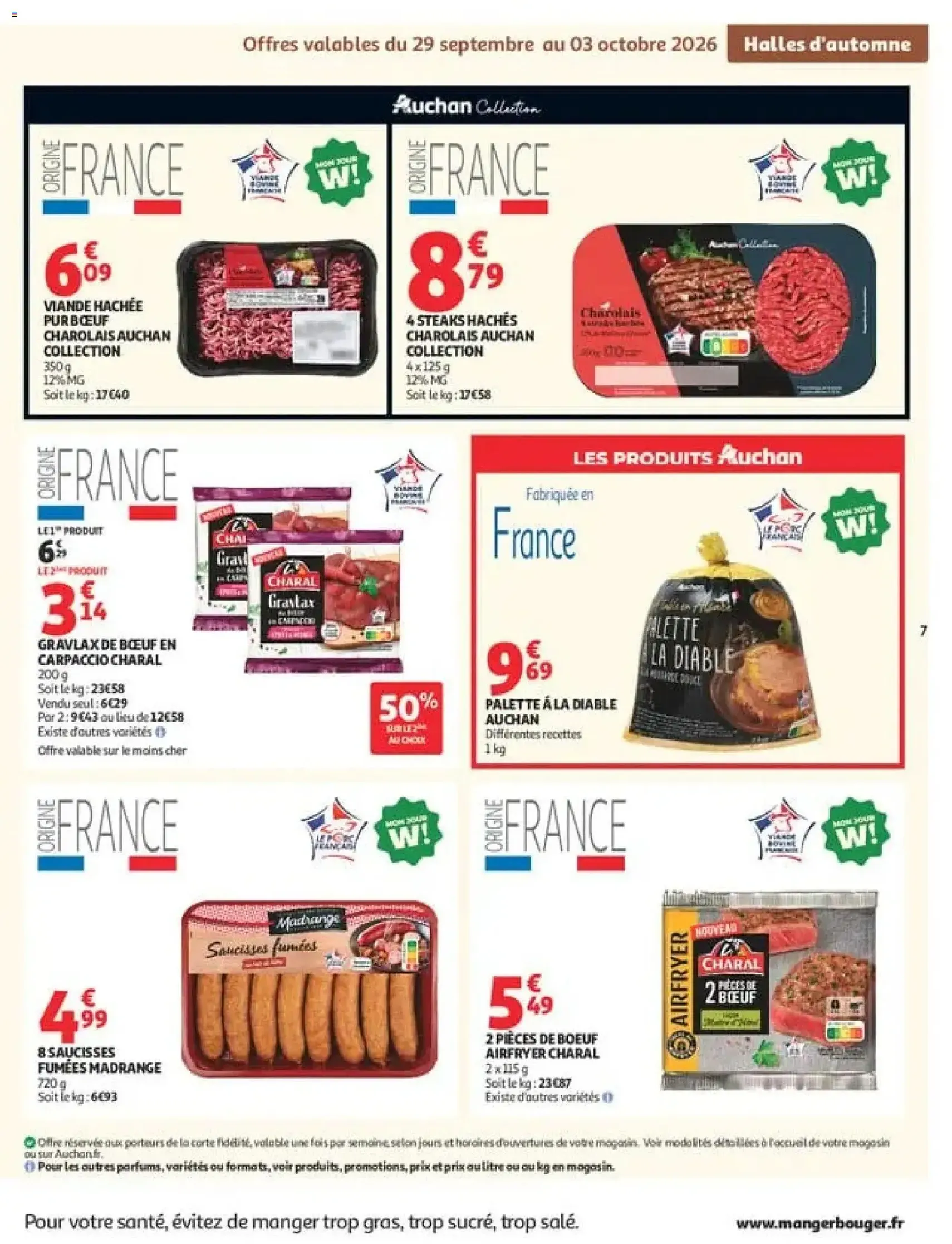 Auchan catalogue - brochure valable à partir du 29/09/2026, page 9 sur 60