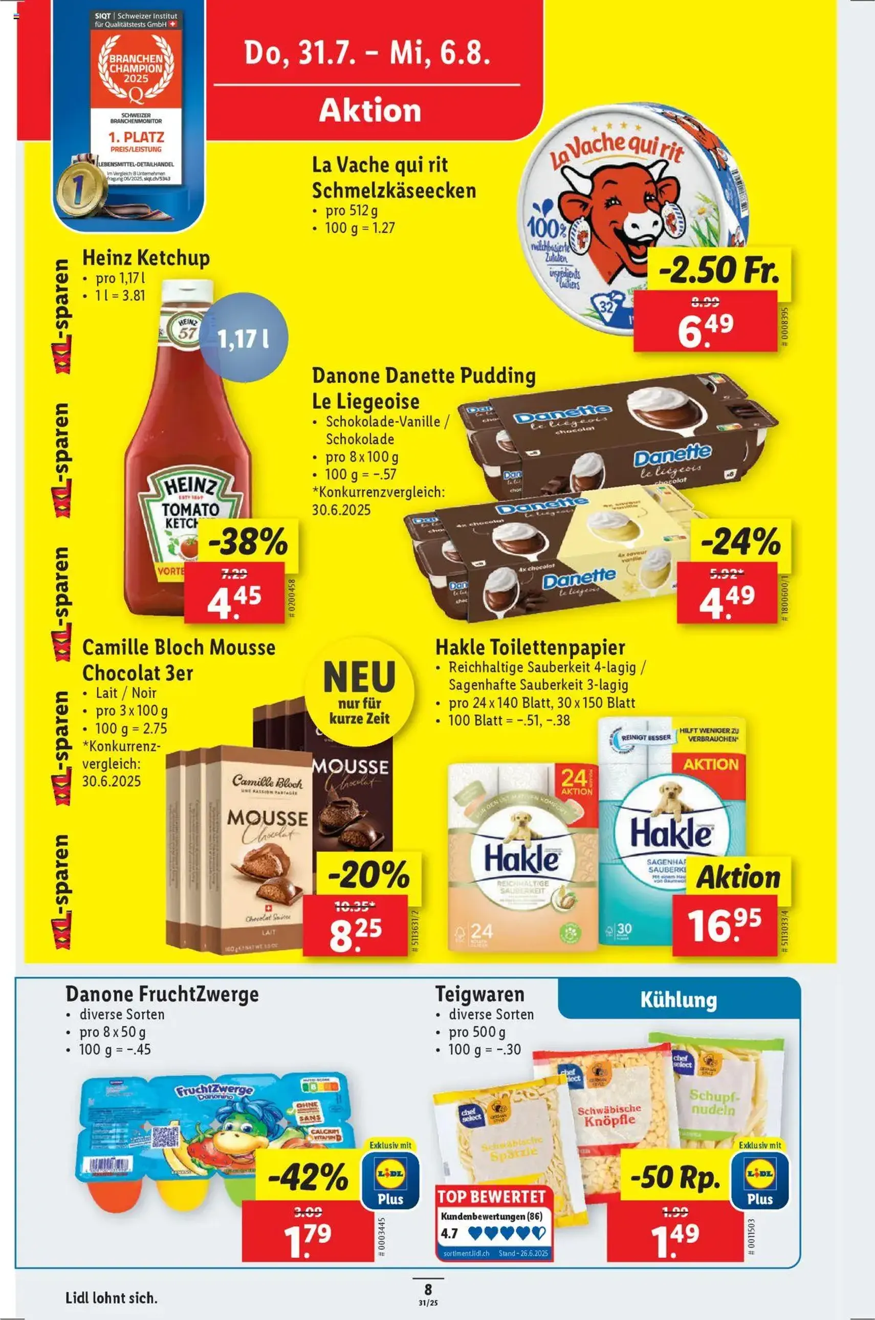 Lidl Aktionen - Gültiger Prospekt ab 31.07.2025, Seite 10 von insgesamt 34