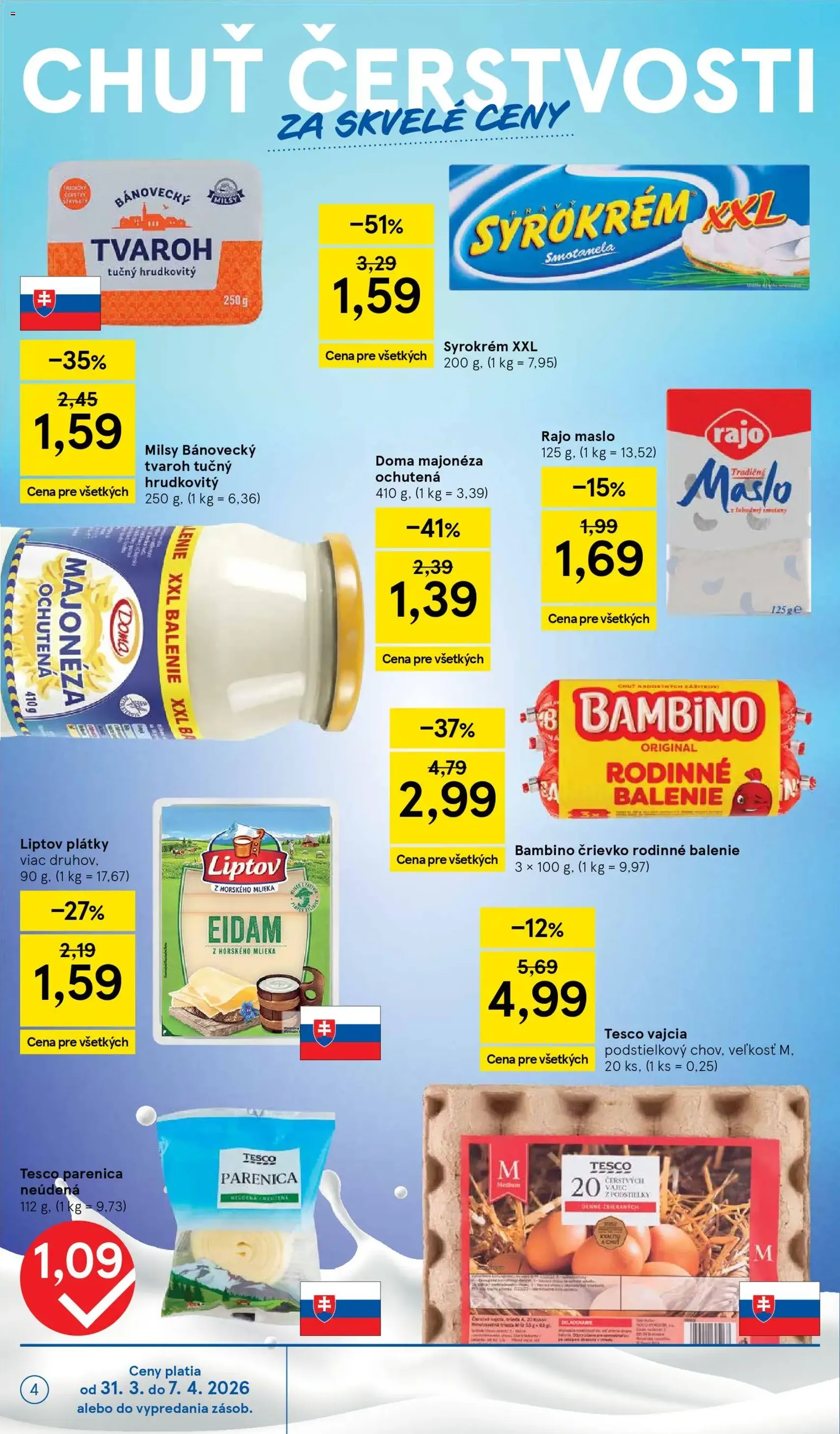 Tesco Hypermarket - leták - platný leták od 31.03.2026 strana 4 z 45