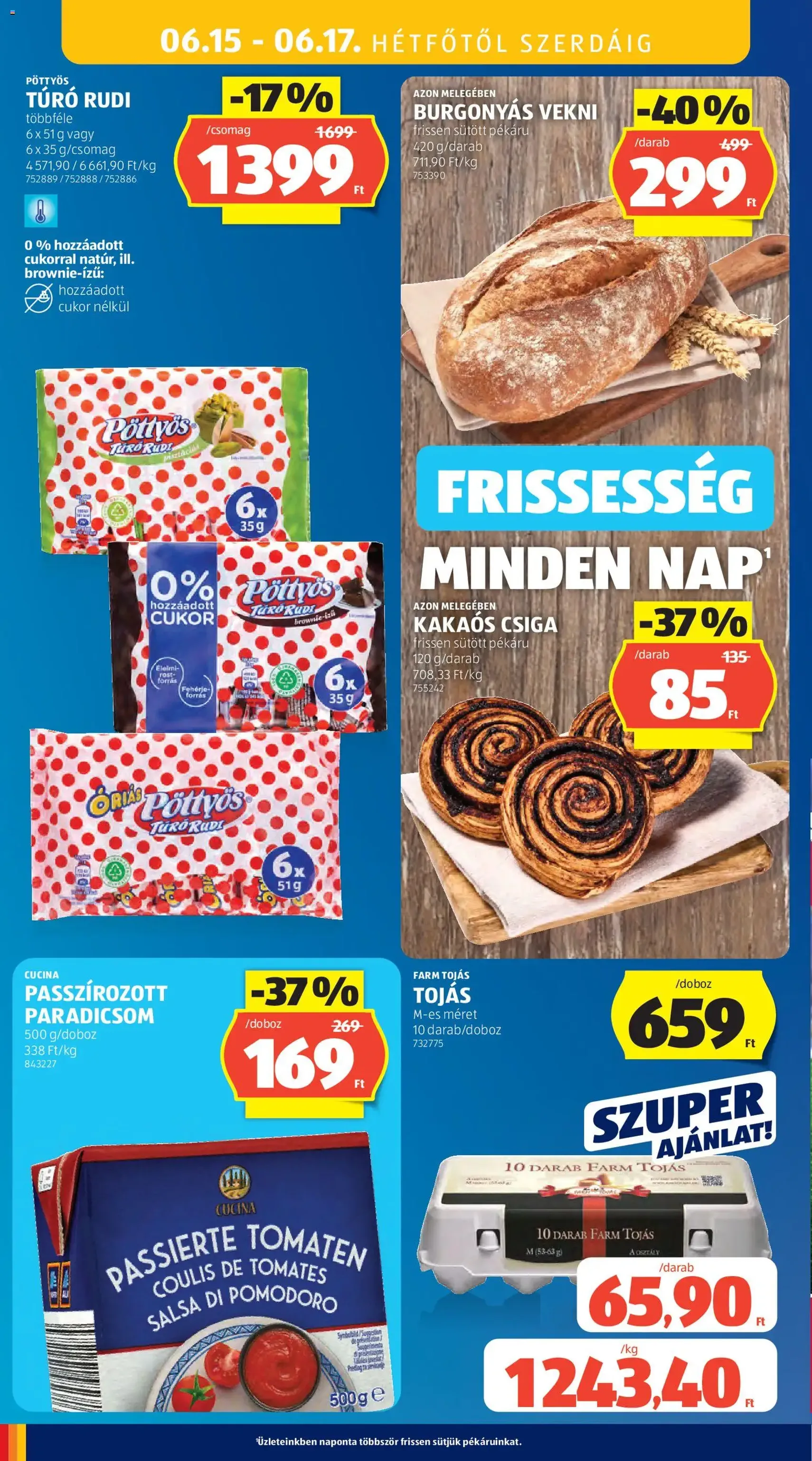 Aldi akciós újság - 2026.06.11. érvényes szórólap 40 oldal 61 oldalból