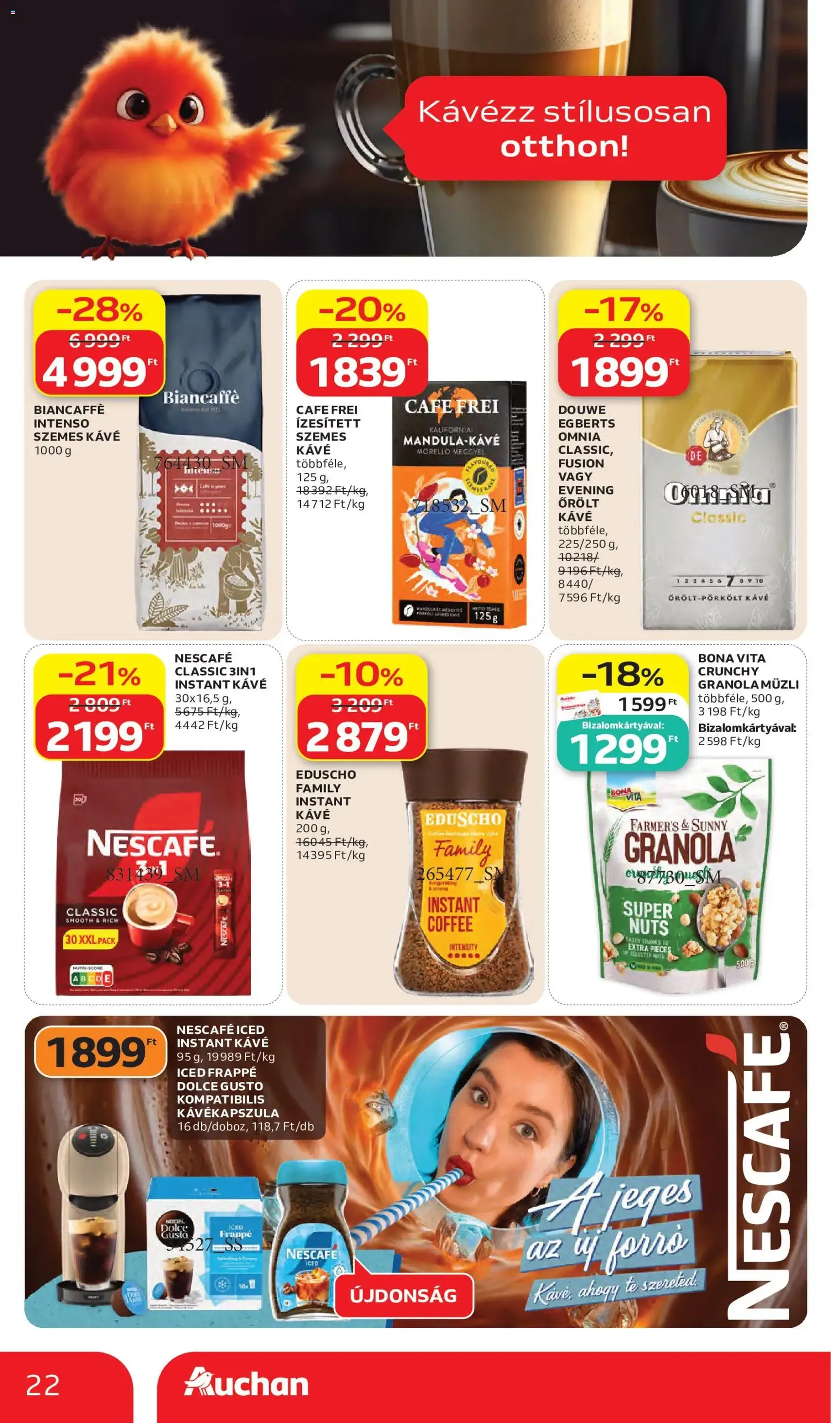 Auchan akciós újság - 2026.05.28. érvényes szórólap 22 oldal 58 oldalból