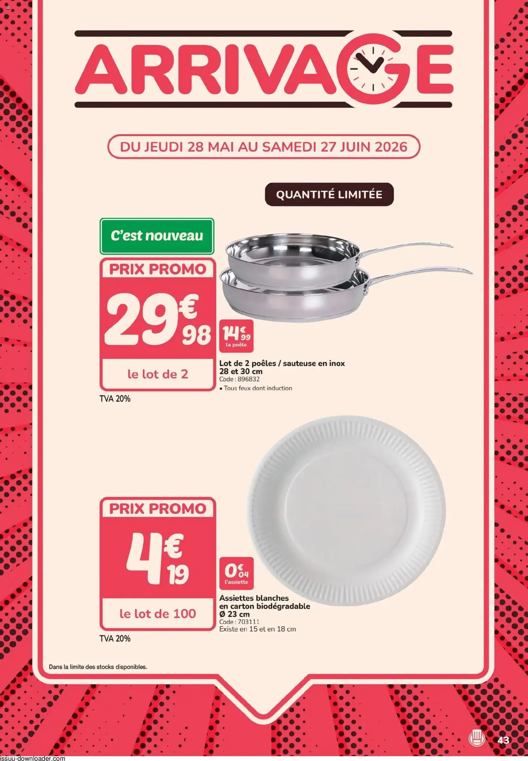 Promocash catalogue - brochure valable à partir du 28/05/2026, page 43 sur 44