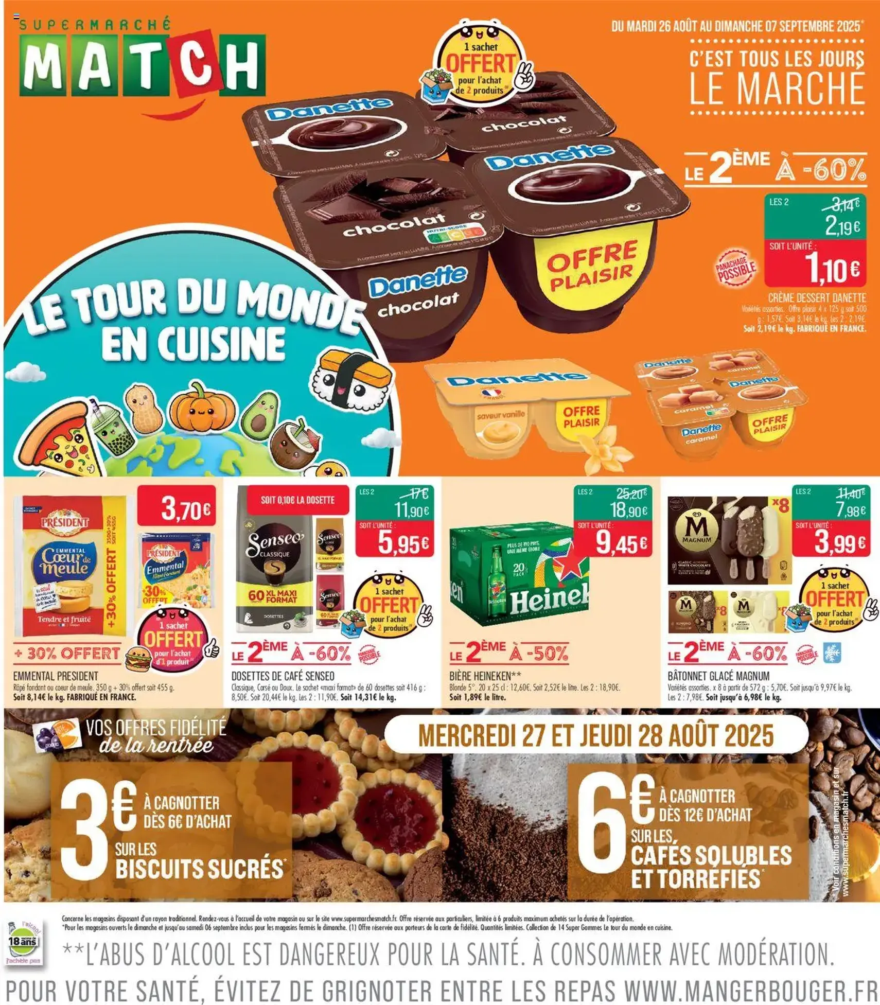 Match Supermarché catalogue - brochure valable à partir du 26/08/2025, page 1 sur 26 Match Supermarché catalogue - brochure valable à partir du 26/08/2025, page 1 sur 26