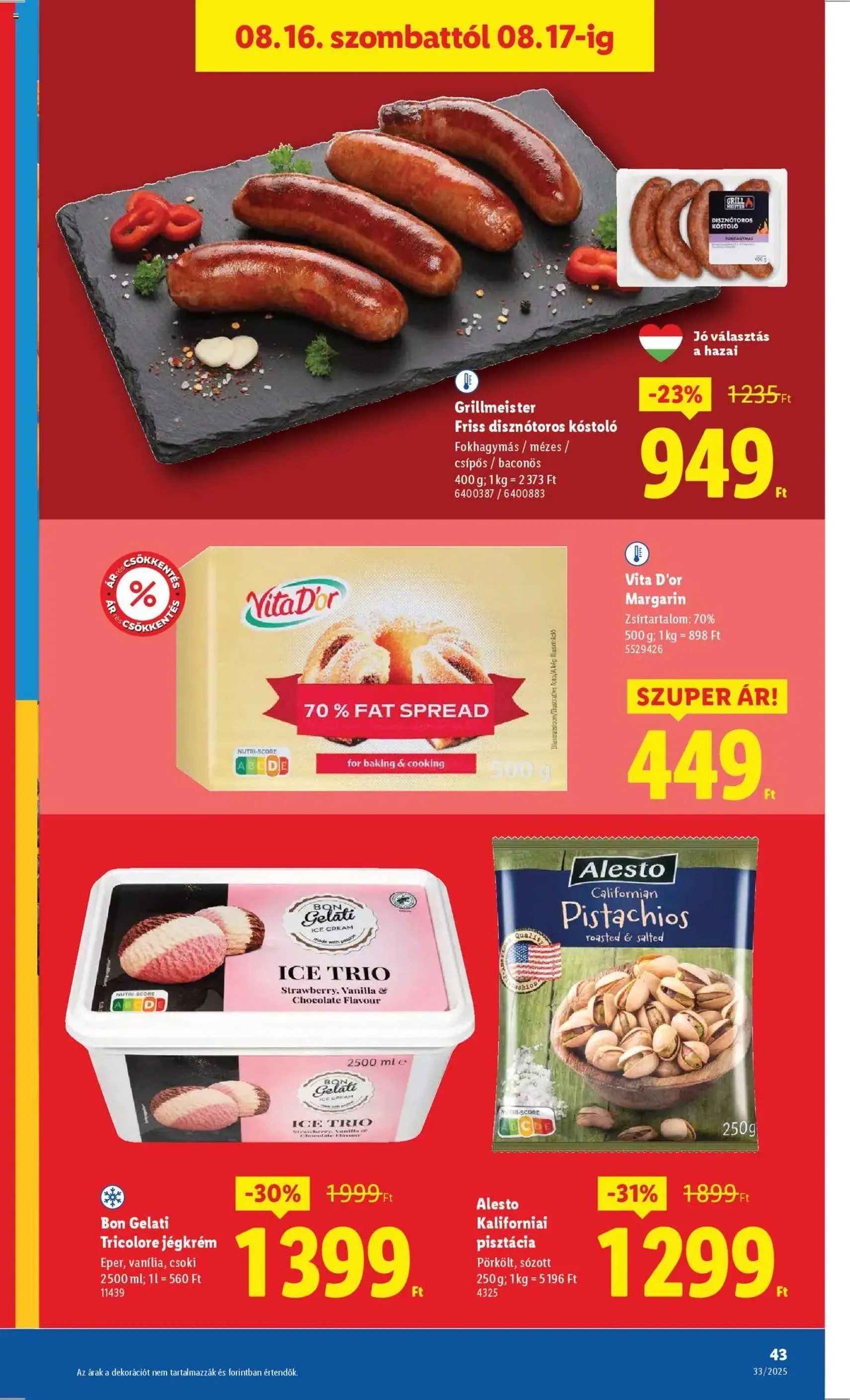 Lidl Akciós újság - 2025.08.14. érvényes szórólap 43 oldal 64 oldalból