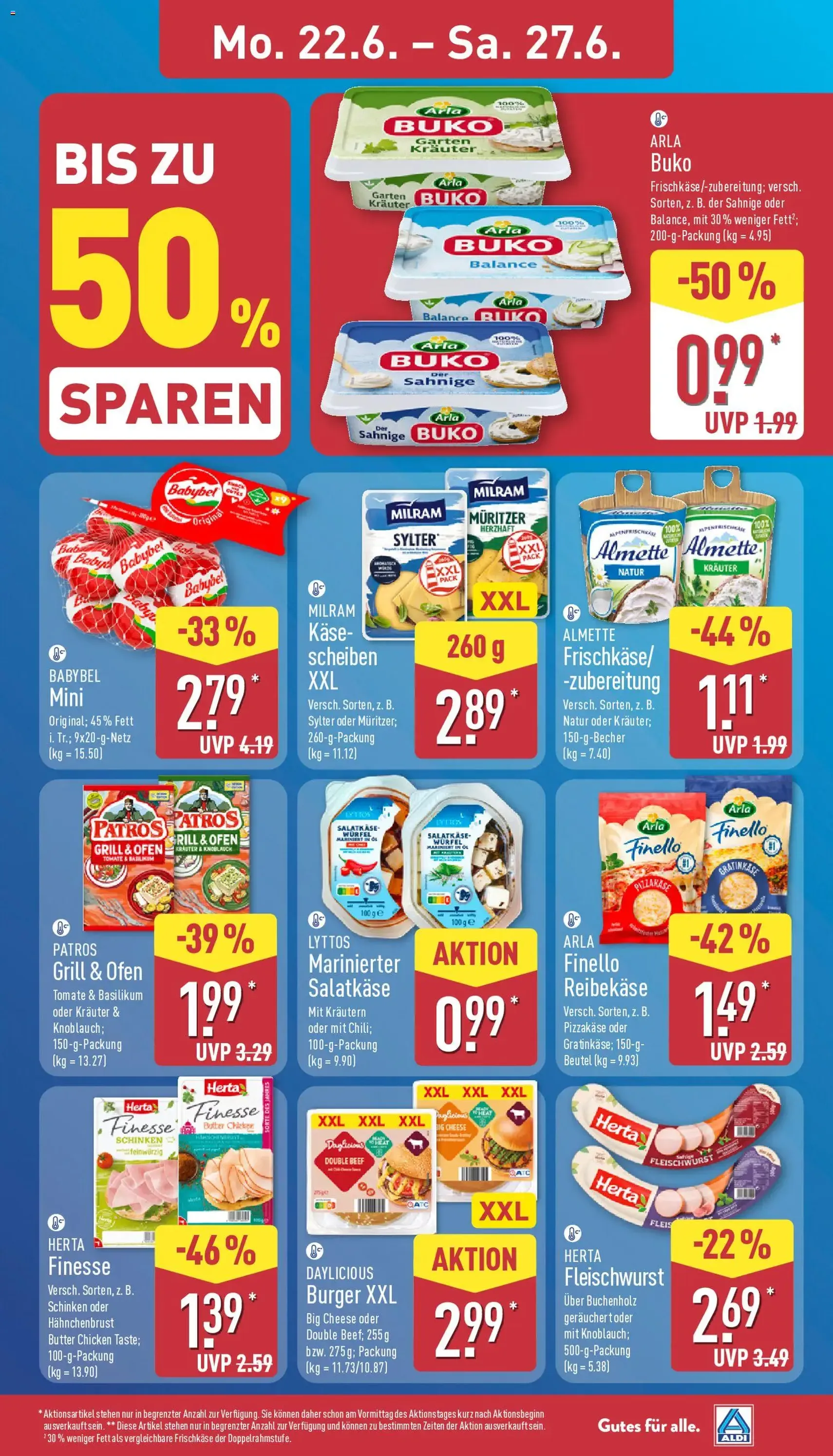 Aldi Prospekt - Gültiger Prospekt ab 22.06.2026, Seite 7 von insgesamt 41