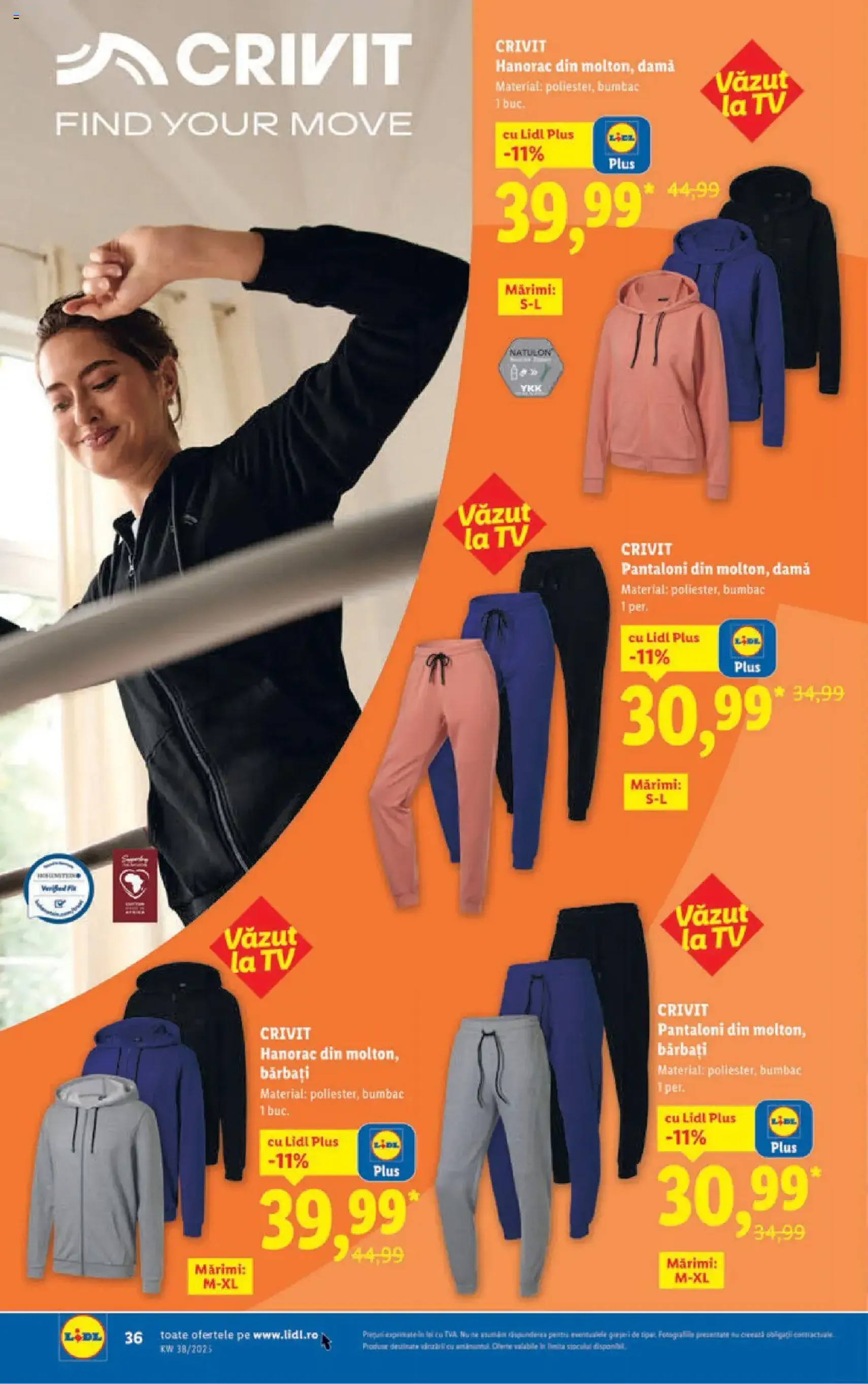 Catalog Lidl - cataloage valabile începând cu 15.09.2025 pagina 36 din 40 Catalog Lidl - cataloage valabile începând cu 15.09.2025 pagina 36 din 40