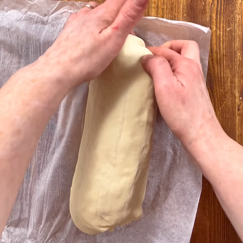 Polpettone ripieno in crosta - procedimento 1