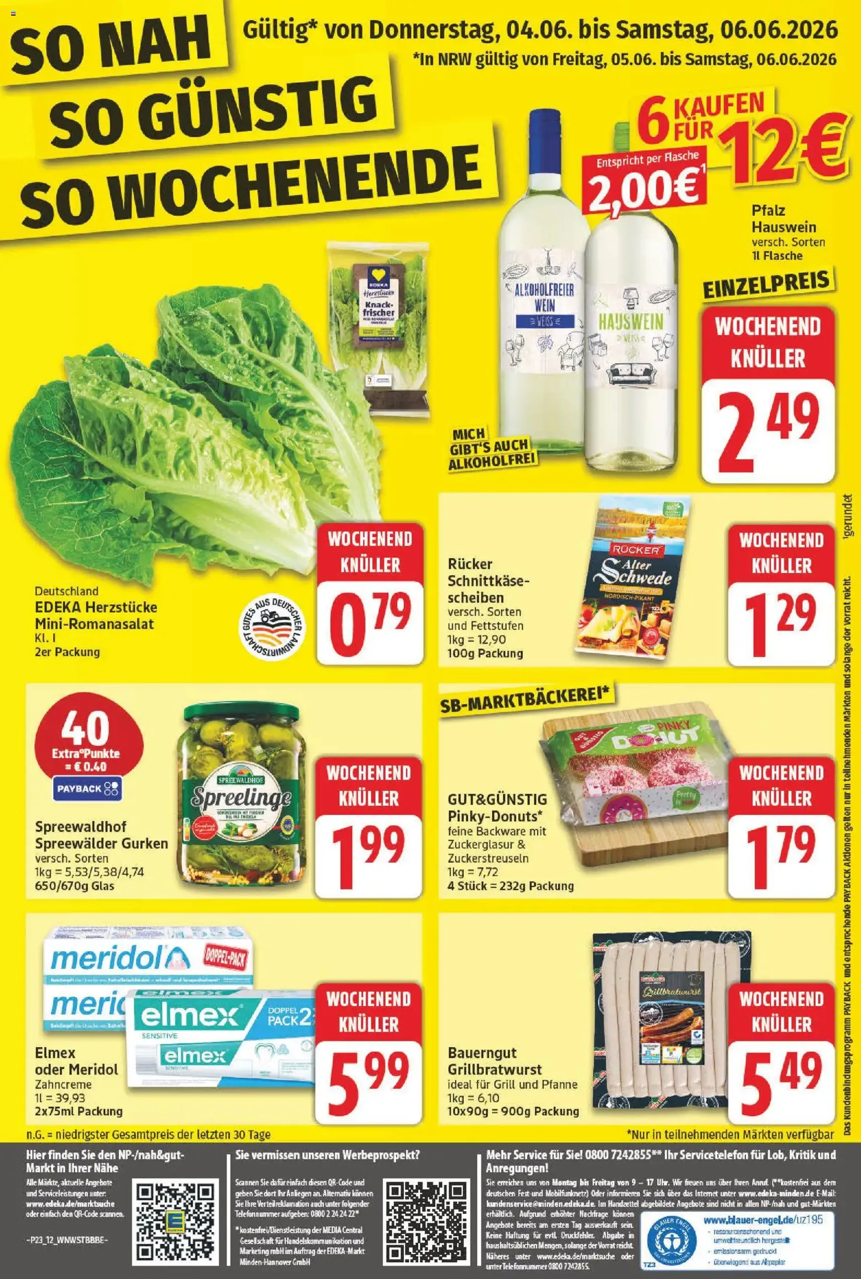 NP Discount Prospekt - Gültiger Prospekt ab 01.06.2026, Seite 12 von insgesamt 18