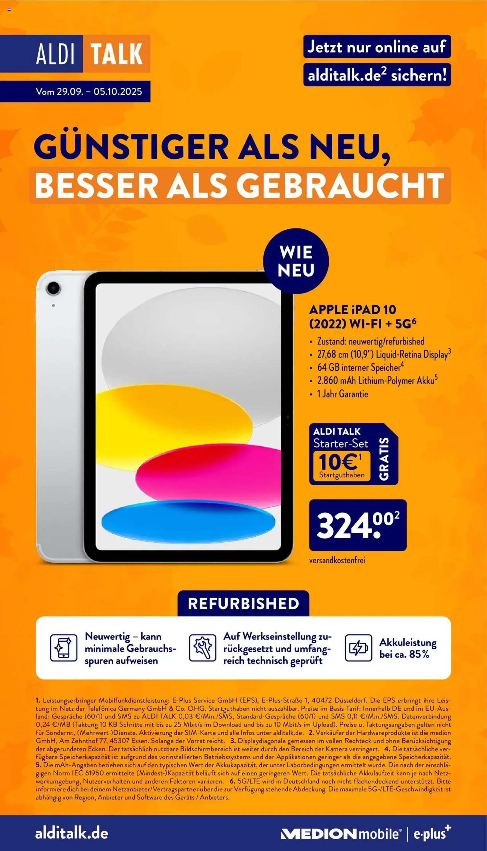 Aldi Prospekt - Gültiger Prospekt ab 29.09.2025, Seite 37 von insgesamt 42 Aldi Prospekt - Gültiger Prospekt ab 29.09.2025, Seite 37 von insgesamt 42