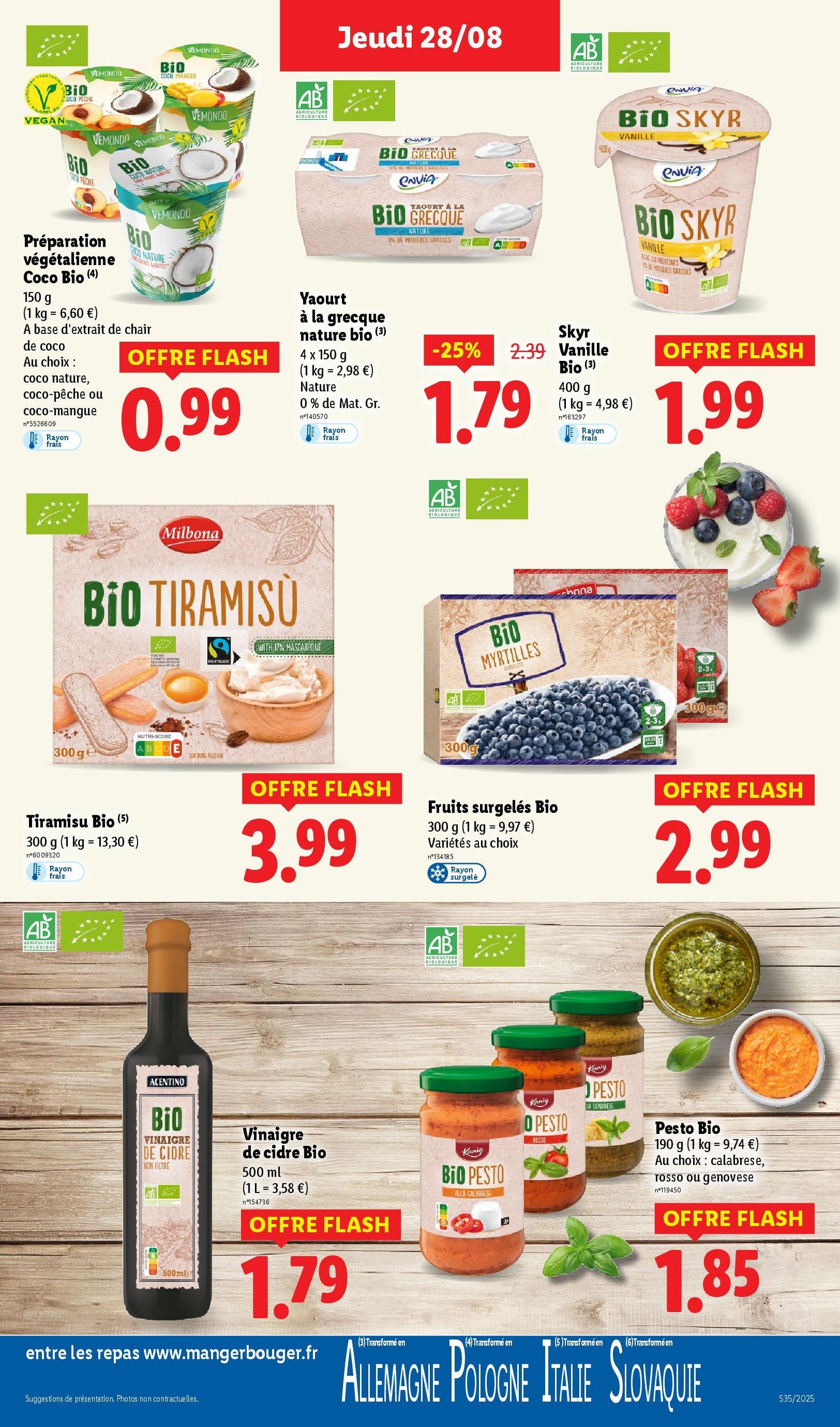 LIDL catalogue semaine 35 - brochure valable à partir du 28/08/2025, page 23 sur 73 LIDL catalogue semaine 35 - brochure valable à partir du 28/08/2025, page 23 sur 73