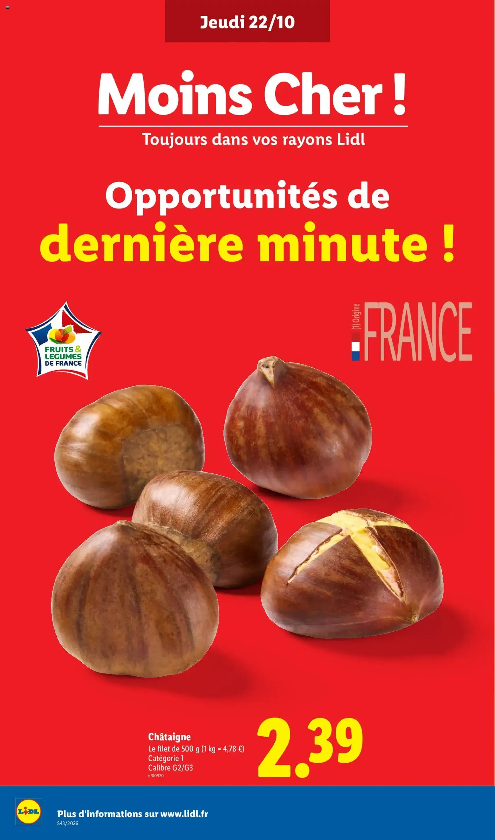 LIDL catalogue - brochure valable à partir du 22/10/2026, page 4 sur 66