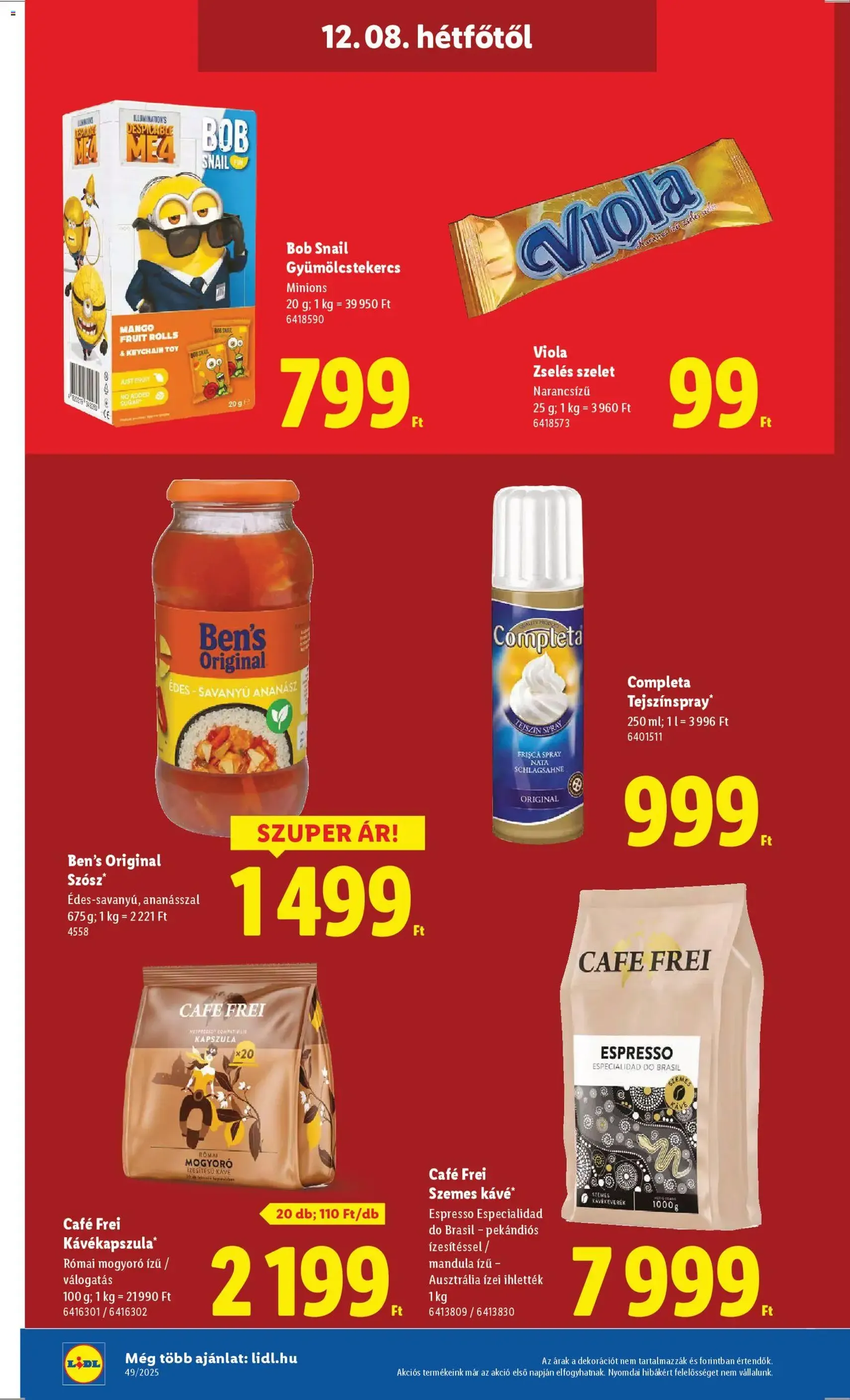 Lidl Akciós újság - 2025.12.04. érvényes szórólap 58 oldal 62 oldalból