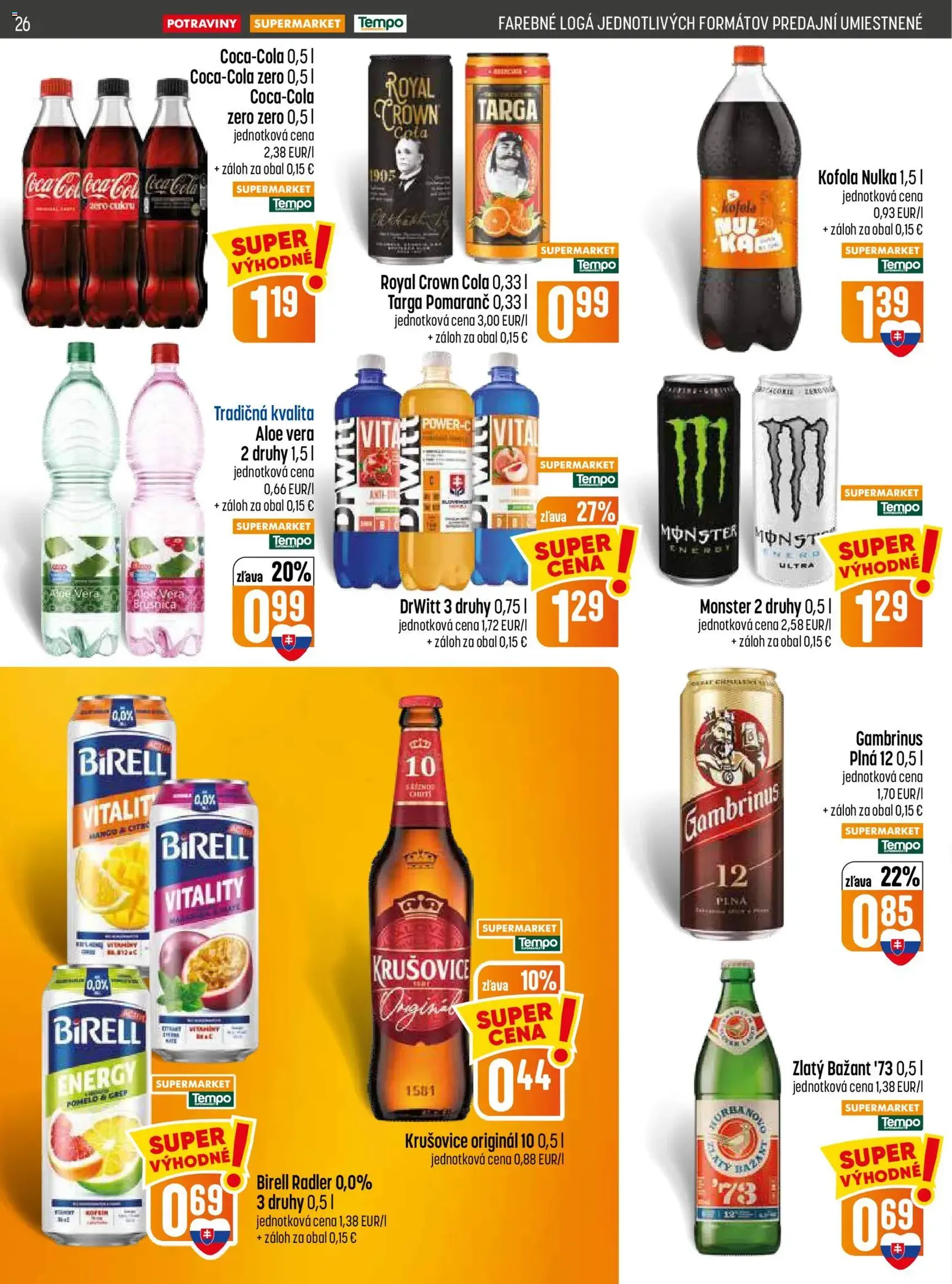 COOP Jednota leták - platný leták od 20.08.2026 strana 26 z 32