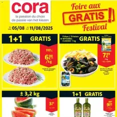 Cora folder week 32 - voorvertoning van de folder geldig vanaf 05/08/2025