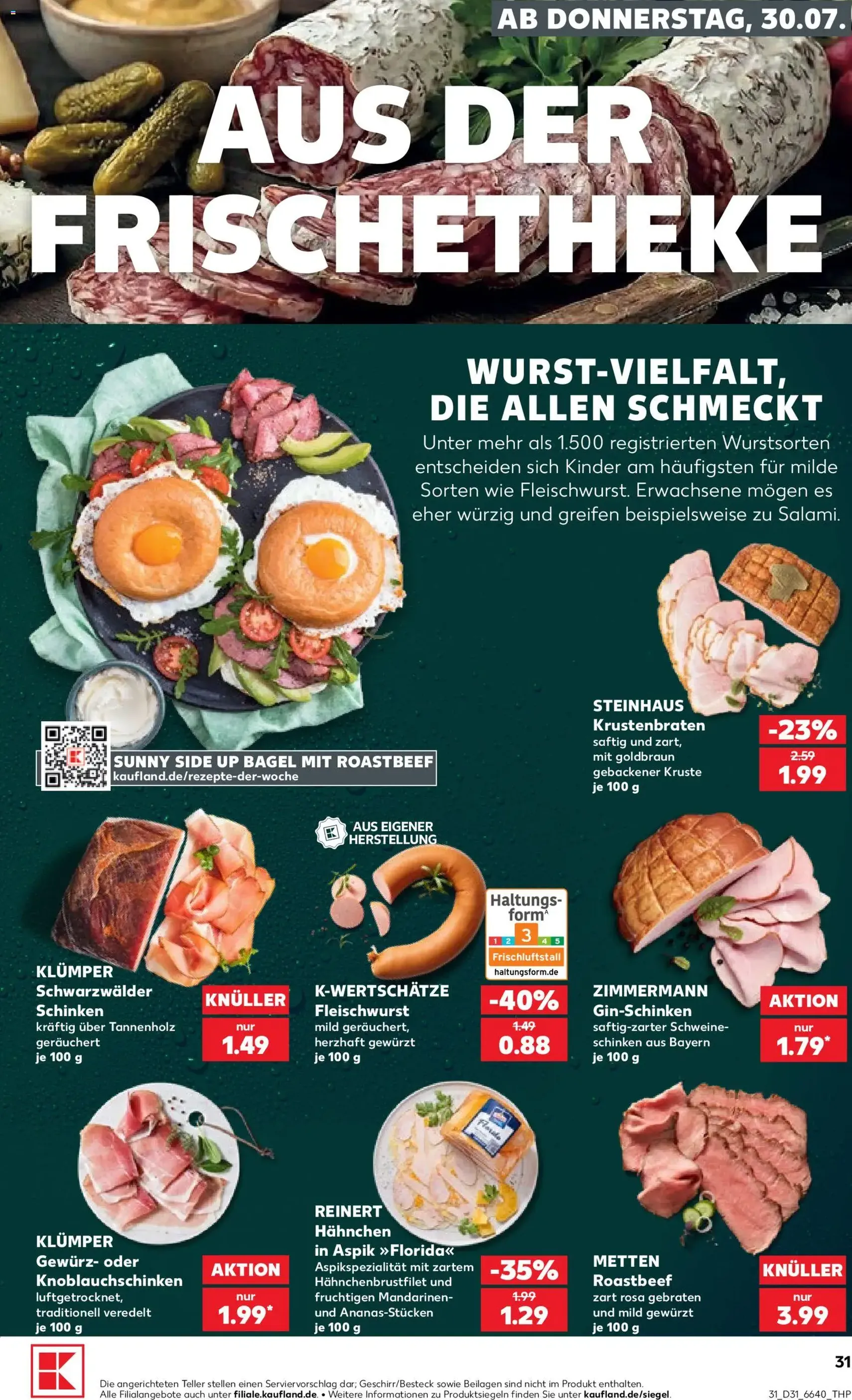 Kaufland Prospekt - Gültiger Prospekt ab 30.07.2026, Seite 31 von insgesamt 66