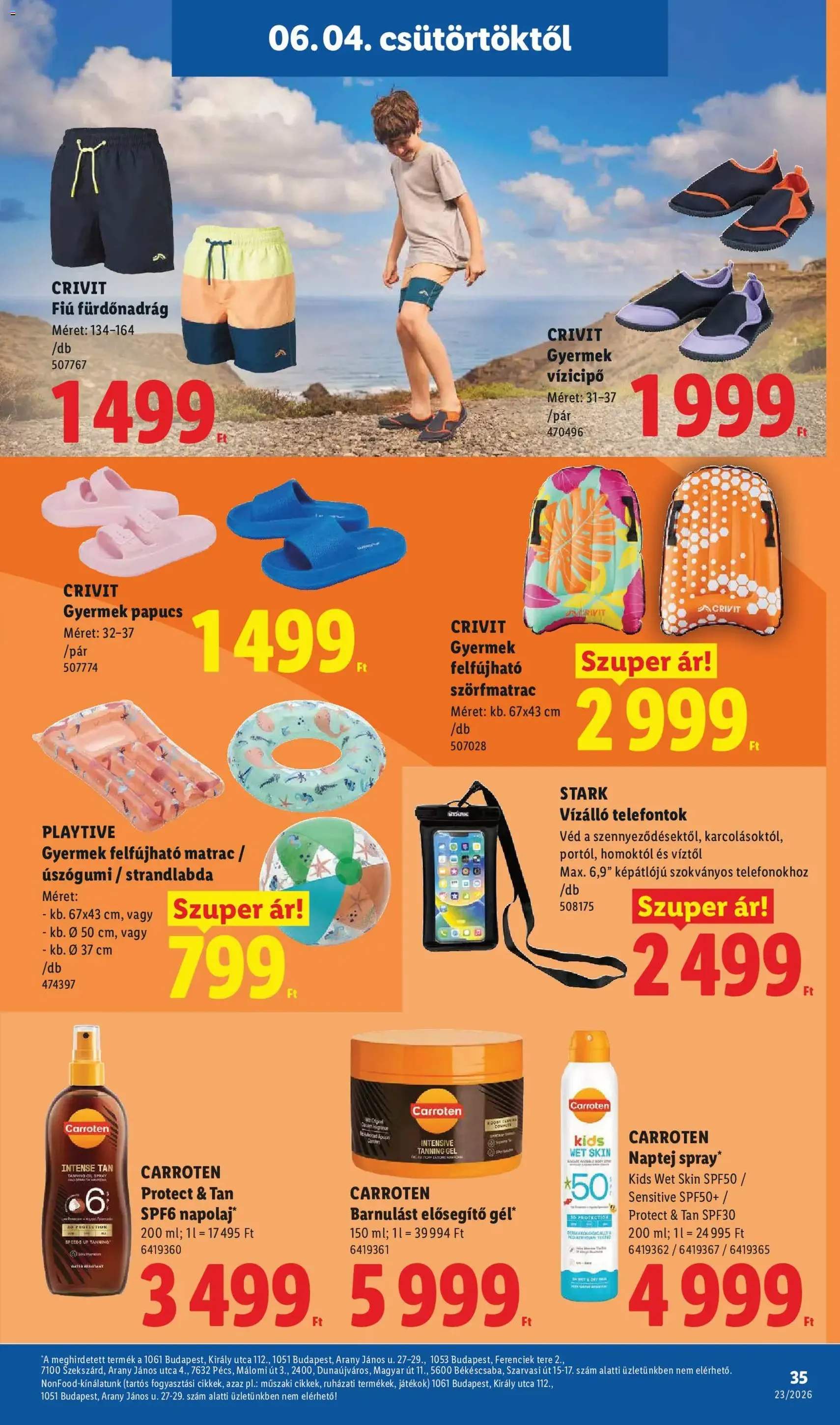 Lidl akciós újság - 2026.06.04. érvényes szórólap 35 oldal 80 oldalból