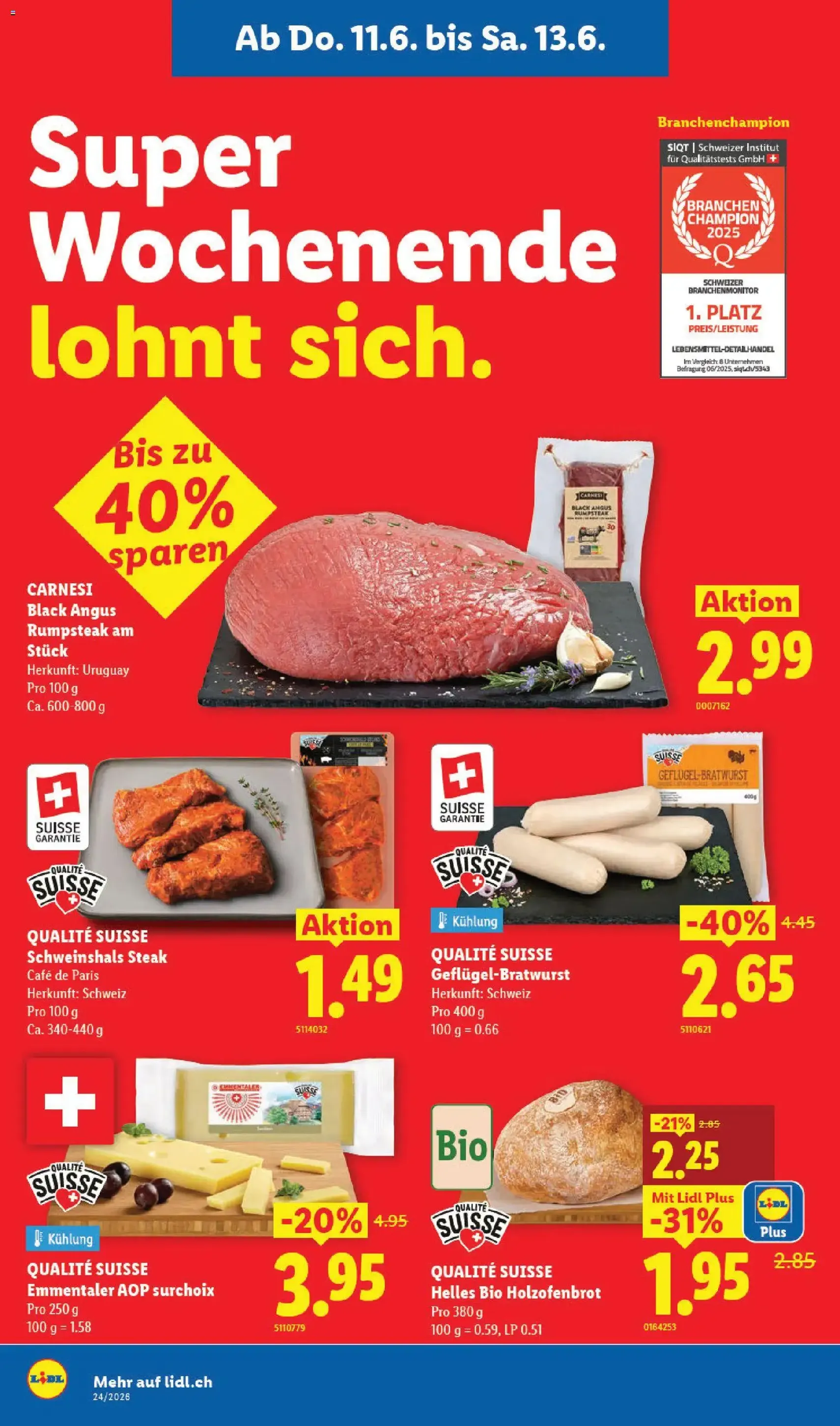 Lidl aktionen - Gültiger Prospekt ab 11.06.2026, Seite 2 von insgesamt 40
