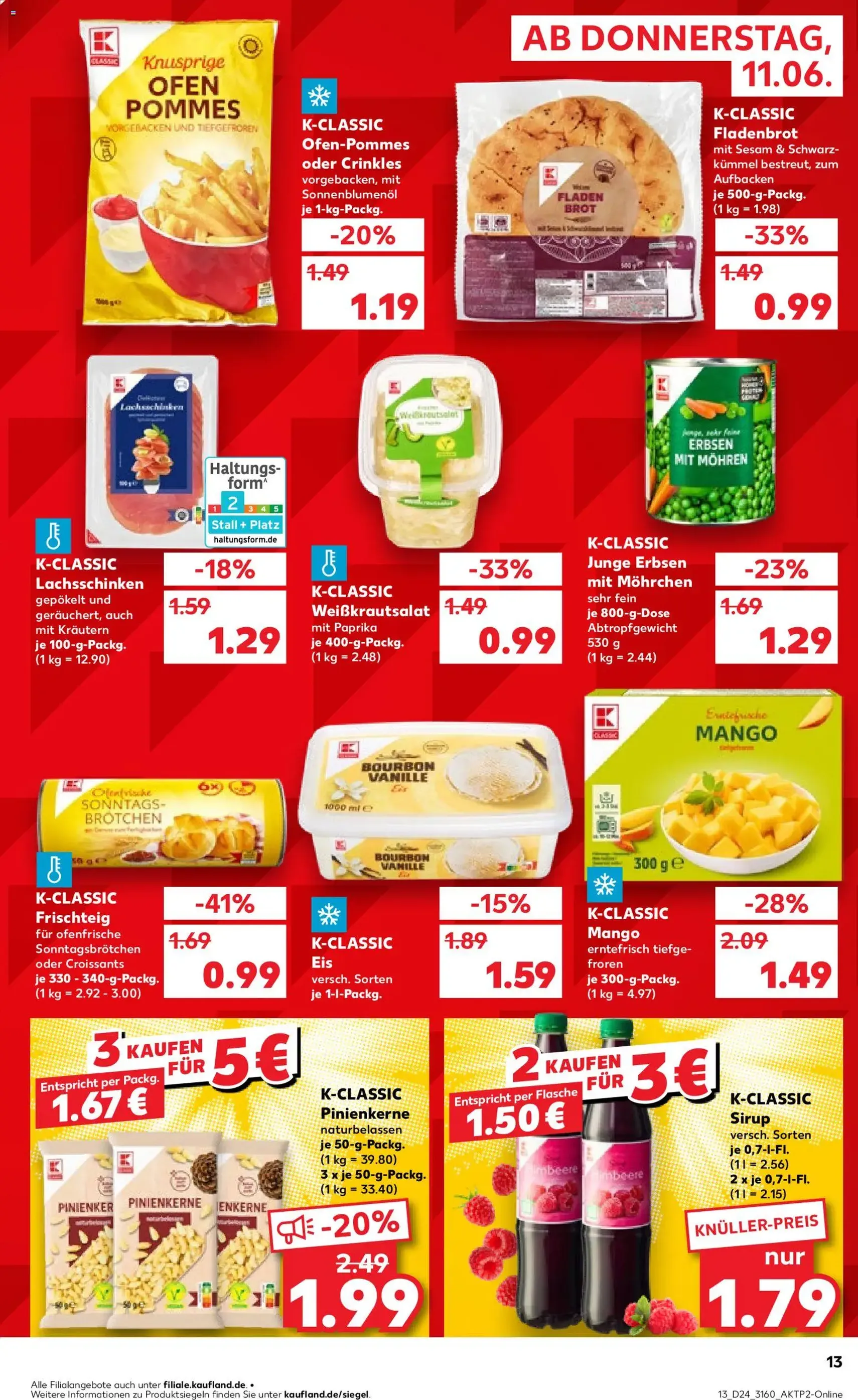 Kaufland Prospekt - Gültiger Prospekt ab 11.06.2026, Seite 13 von insgesamt 50
