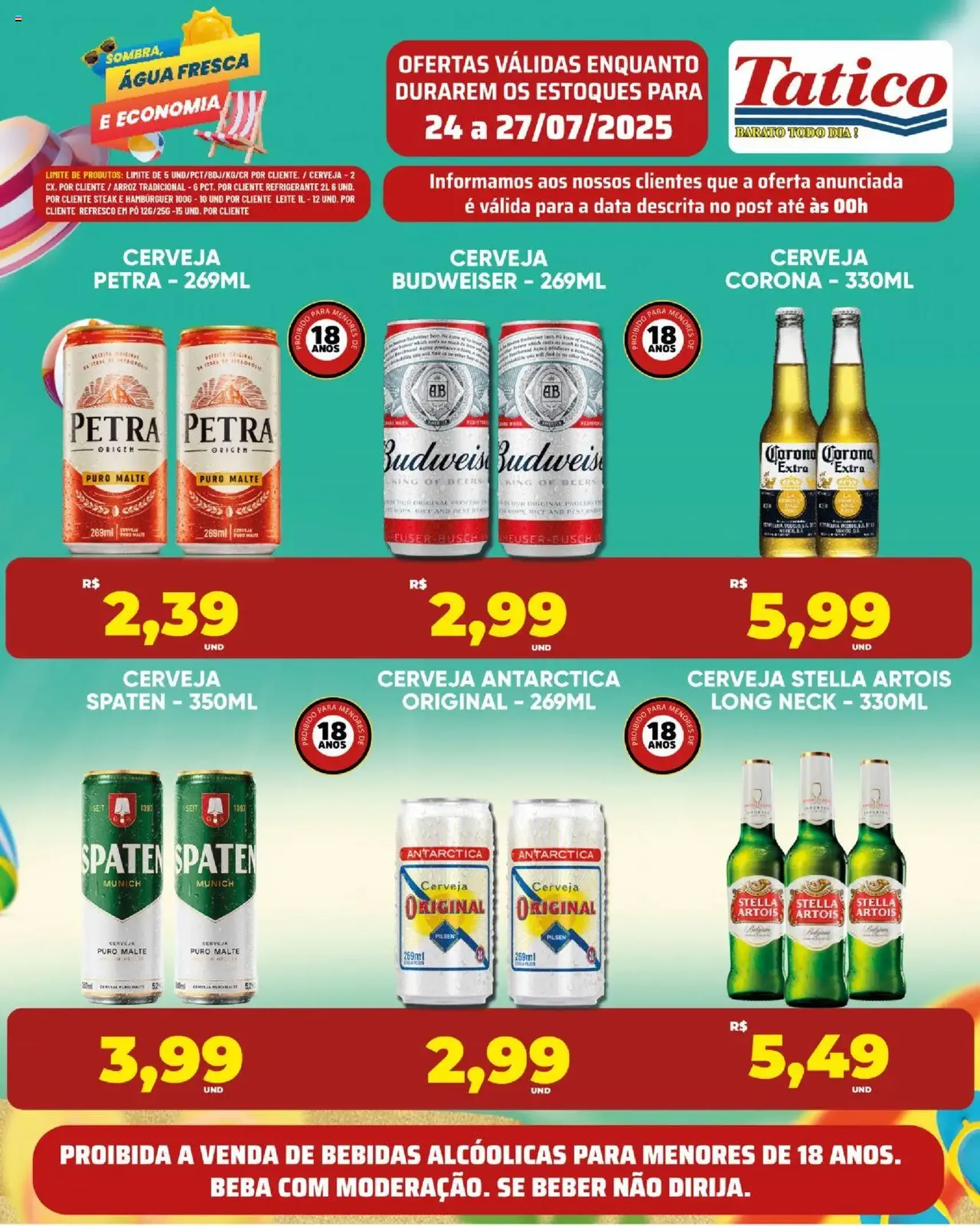 Tatico - Ofertas do Dia - folheto válido a partir de 28/07/2025 página 49 de 50 Tatico - Ofertas do Dia - folheto válido a partir de 28/07/2025 página 49 de 50