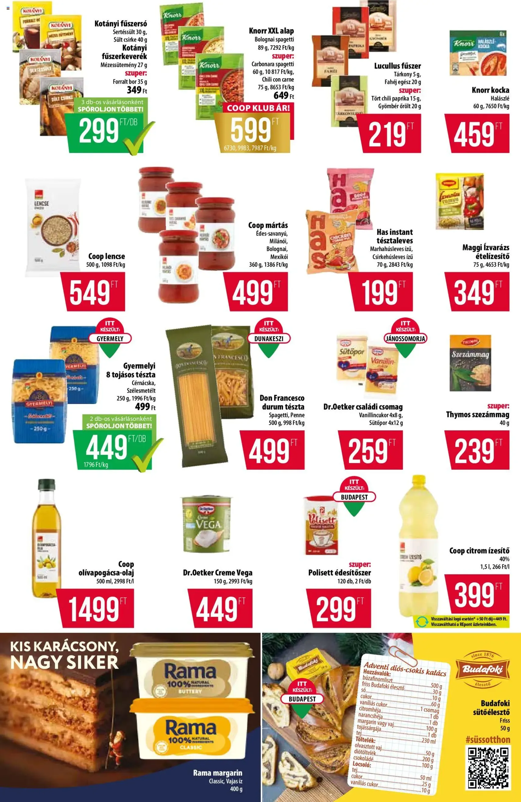 COOP Akciós újság - 2025.12.04. érvényes szórólap 8 oldal 12 oldalból