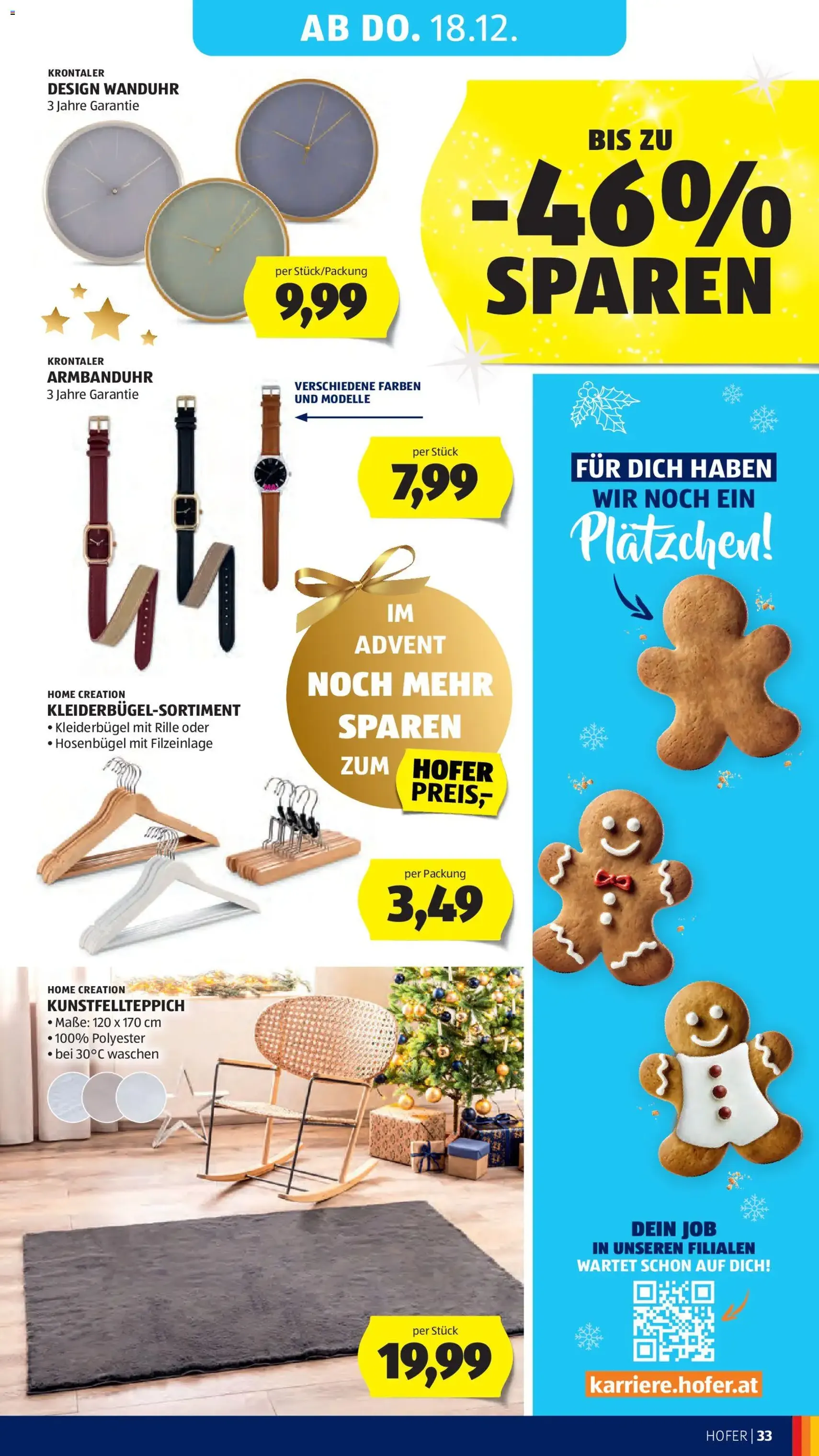 Hofer Flugblatt - Gültiger Prospekt ab 12.12.2025, Seite 45 von insgesamt 53