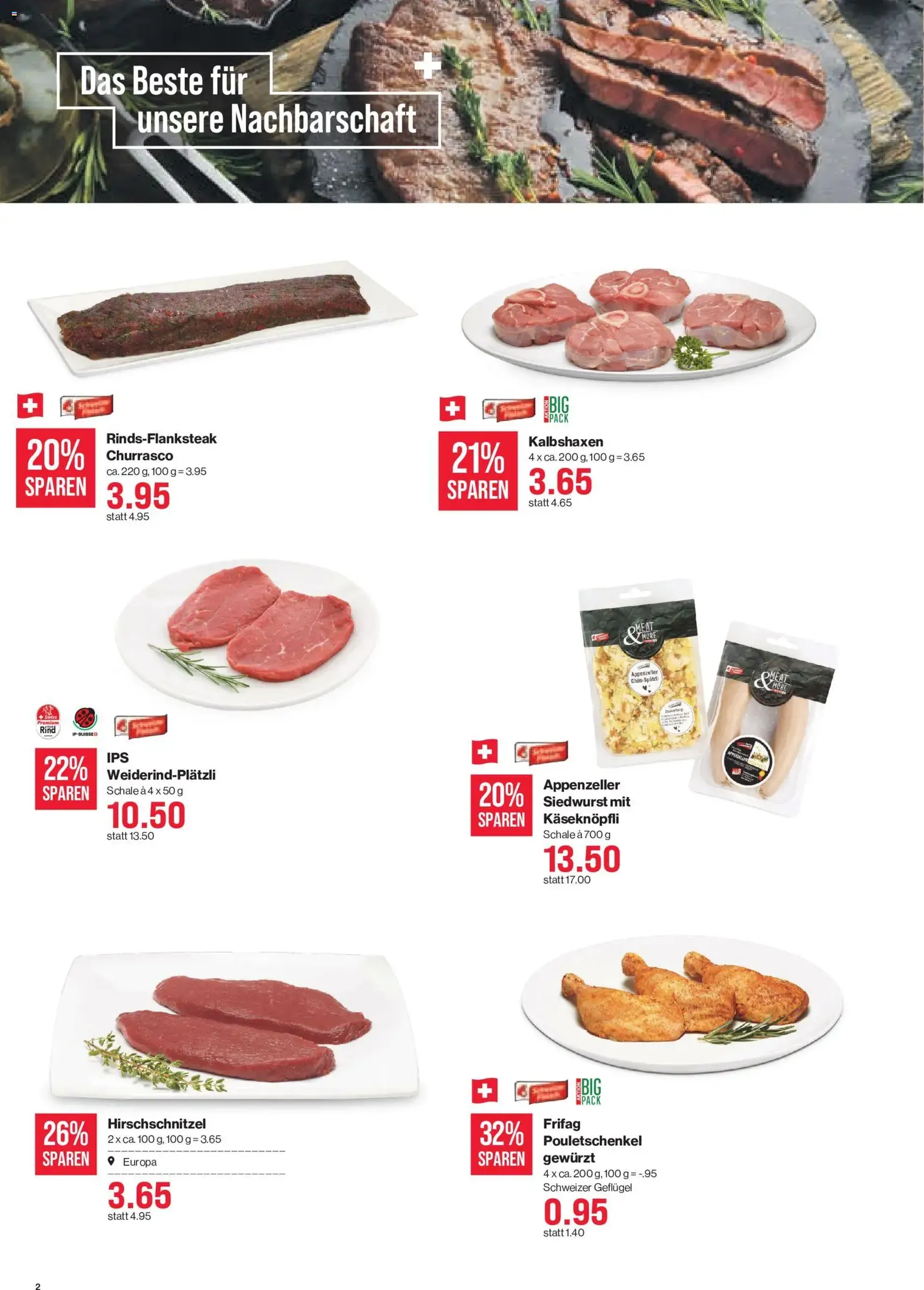 SPAR aktionen - Gültiger Prospekt ab 10.09.2026, Seite 2 von insgesamt 17