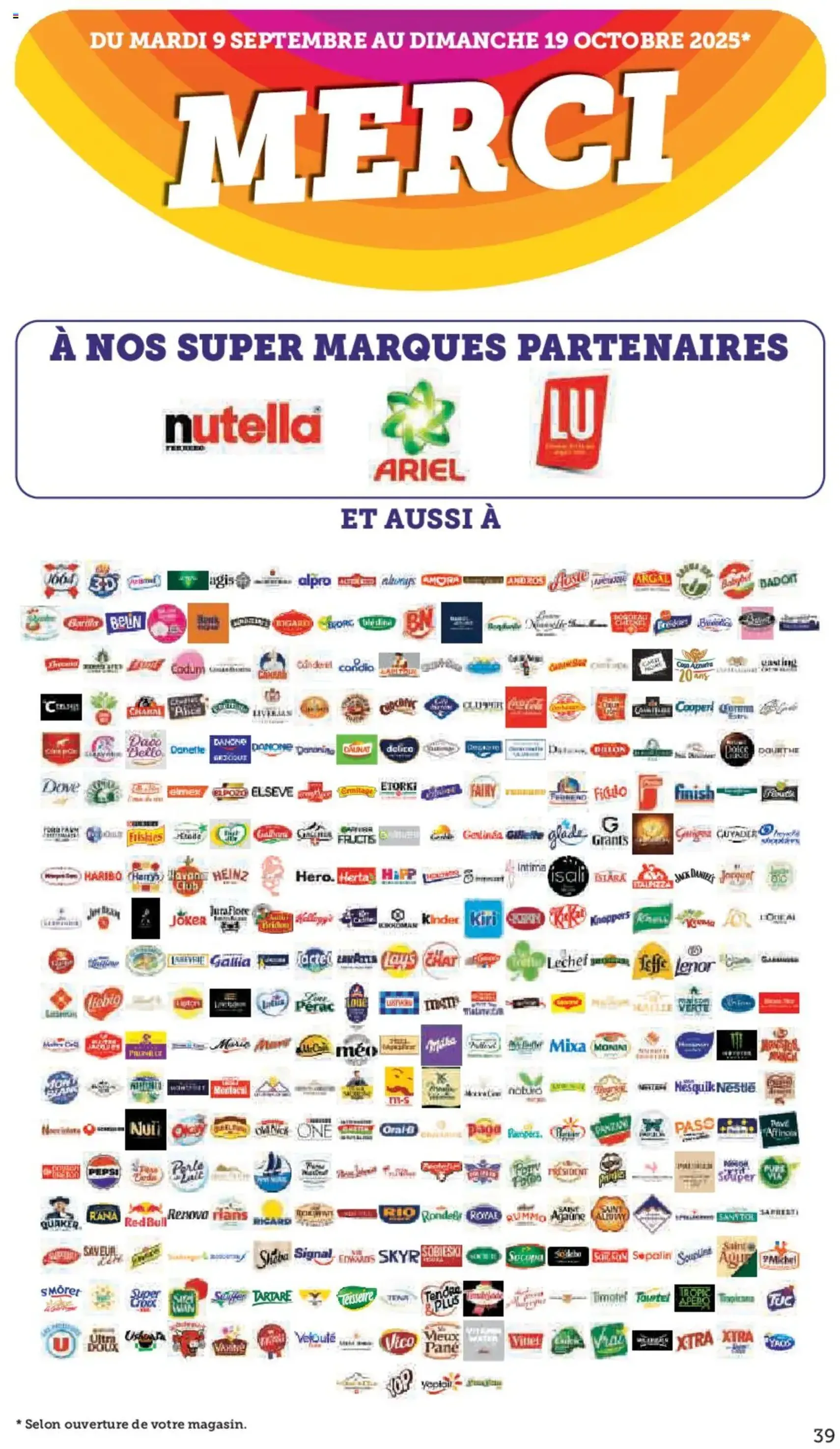 Hyper U catalogue - brochure valable à partir du 23/09/2025, page 39 sur 40