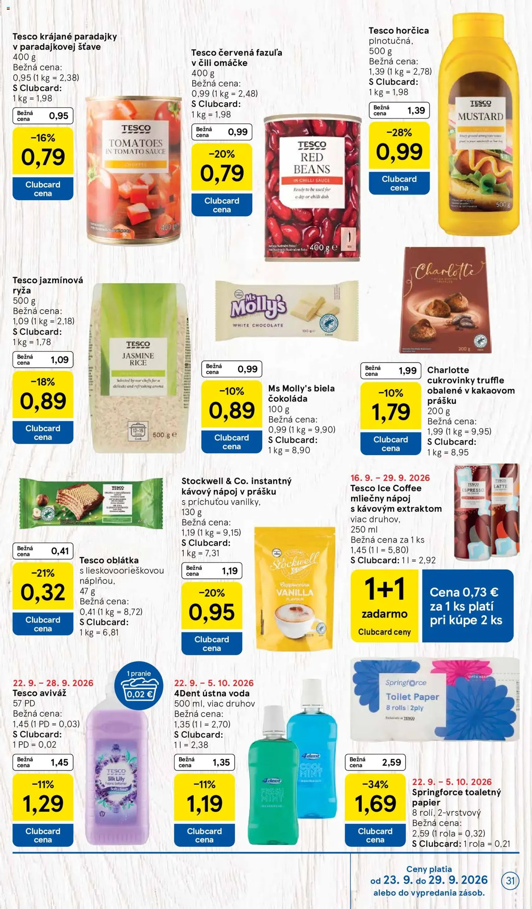 Tesco Hypermarket - leták - platný leták od 23.09.2026 strana 31 z 48