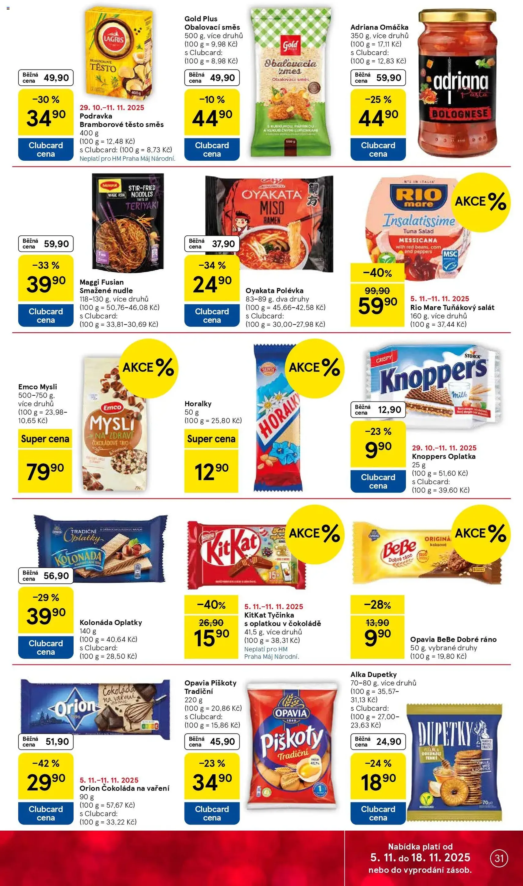 Tesco Black Friday - platný leták od 05.11.2025 strana 31 z 39