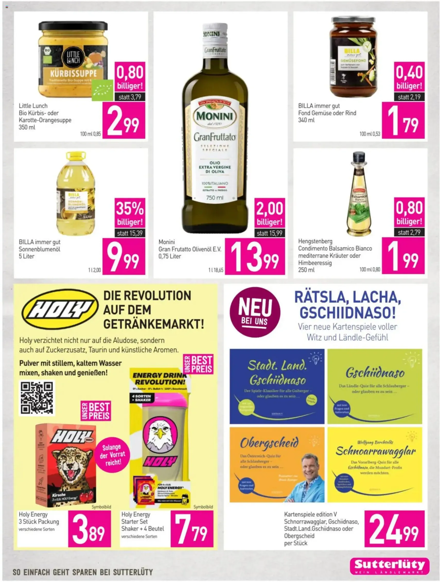 Sutterlüty Flugblatt - Gültiger Prospekt ab 30.10.2025, Seite 21 von insgesamt 24