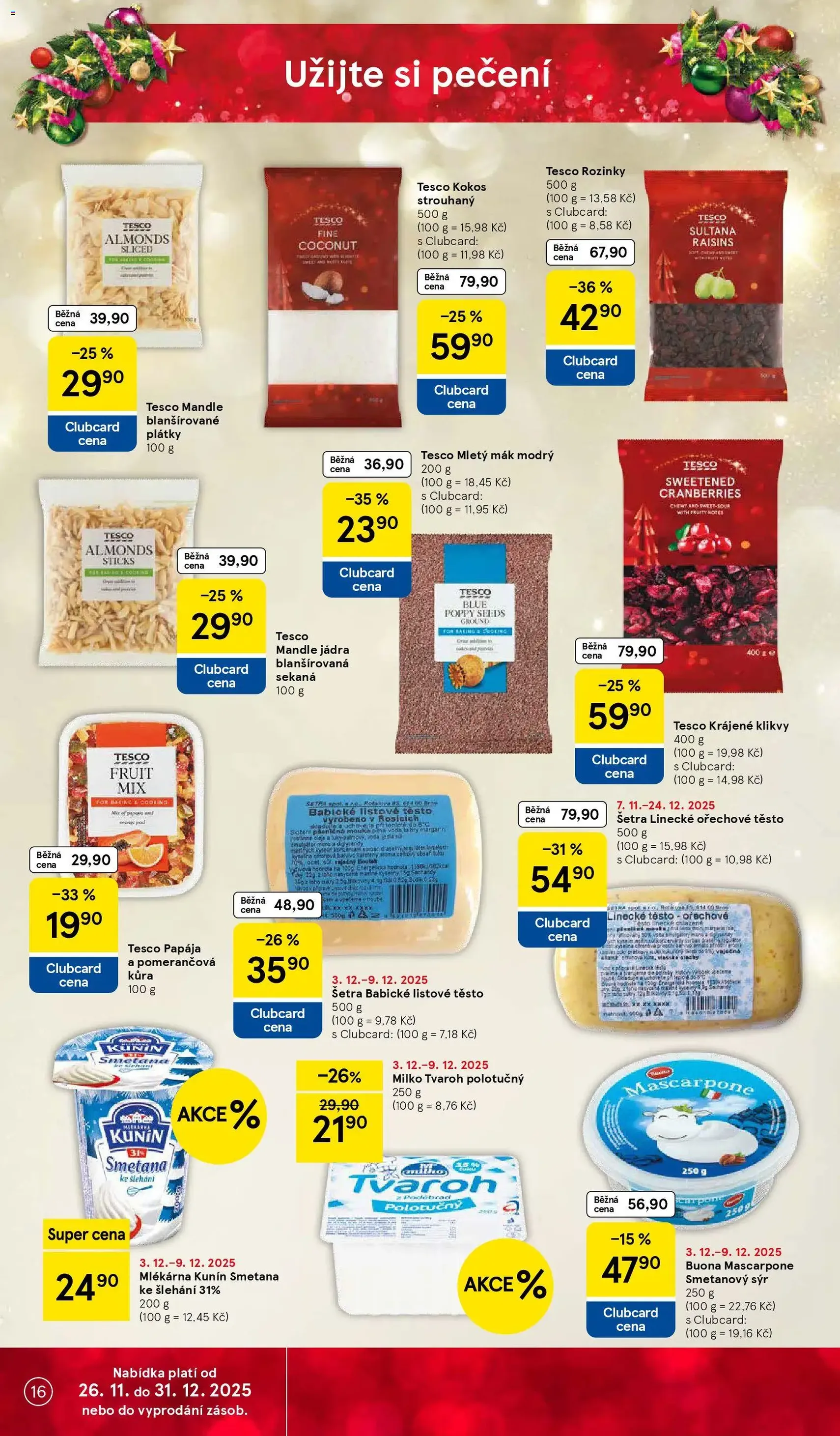 Tesco leták - Hypermarket - platný leták od 03.12.2025 strana 16 z 44