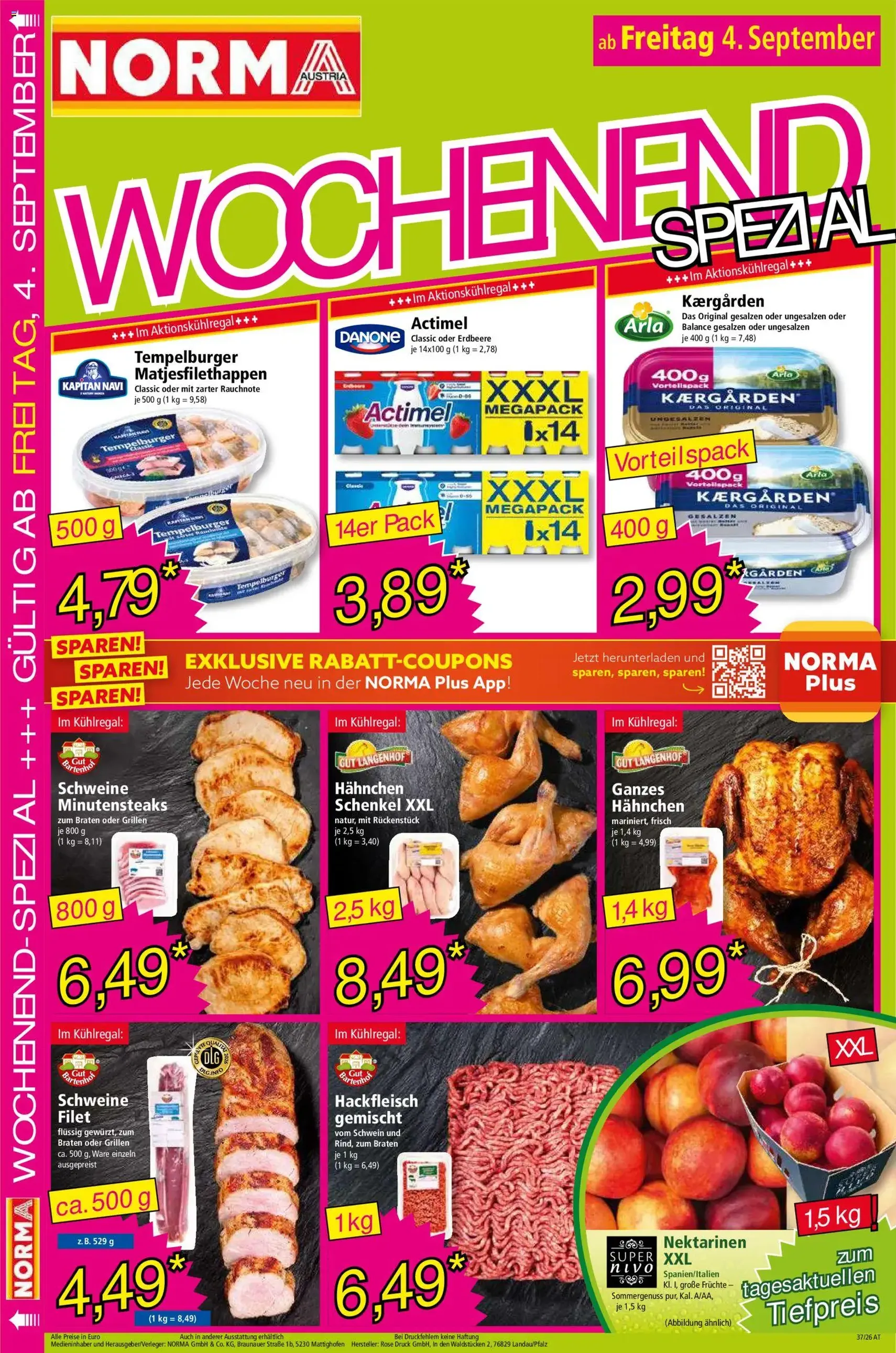 Norma Flugblatt - Gültiger Prospekt ab 31.08.2026, Seite 16 von insgesamt 18