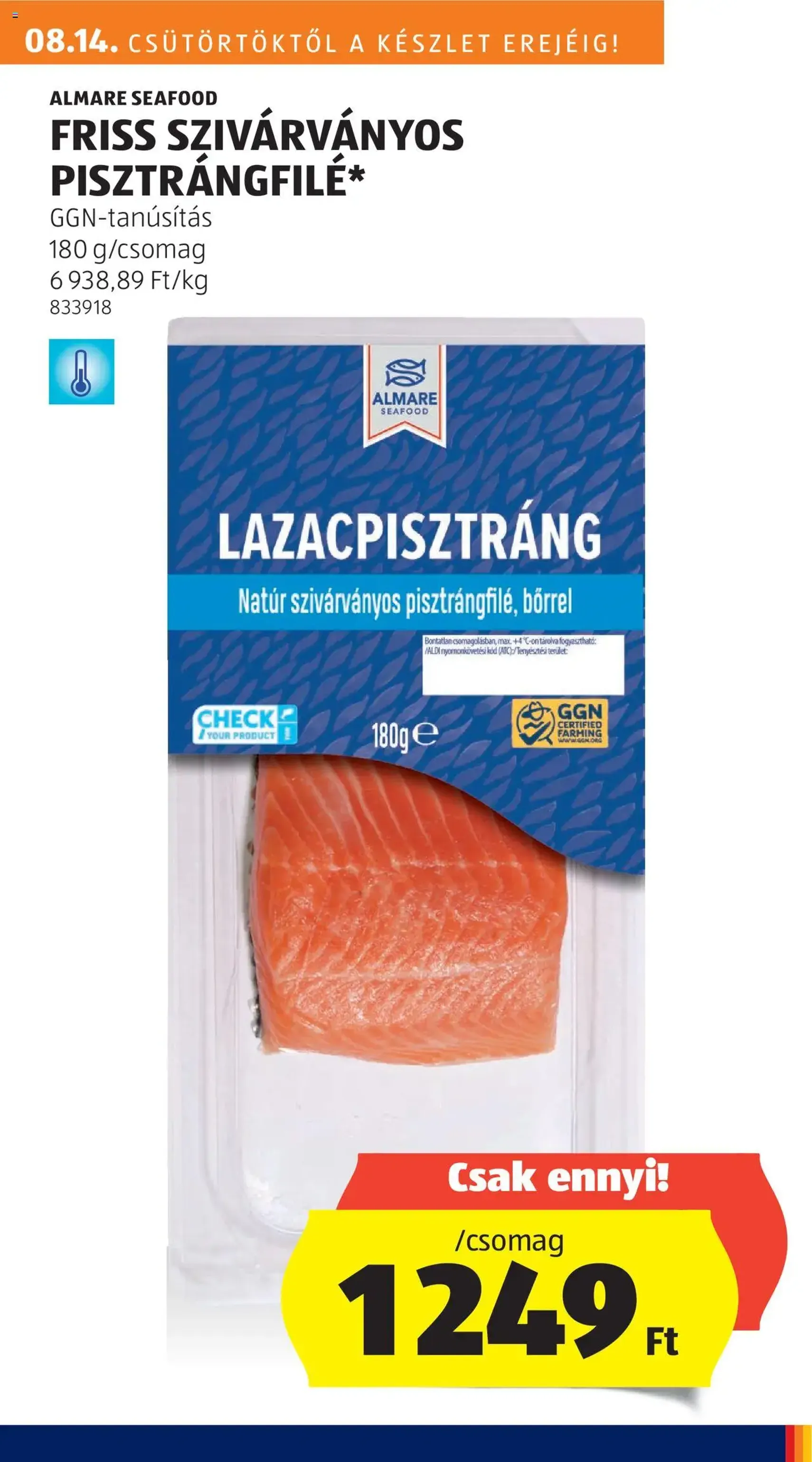 Aldi Akciós újság - 2025.08.14. érvényes szórólap 17 oldal 52 oldalból Aldi Akciós újság - 2025.08.14. érvényes szórólap 17 oldal 52 oldalból