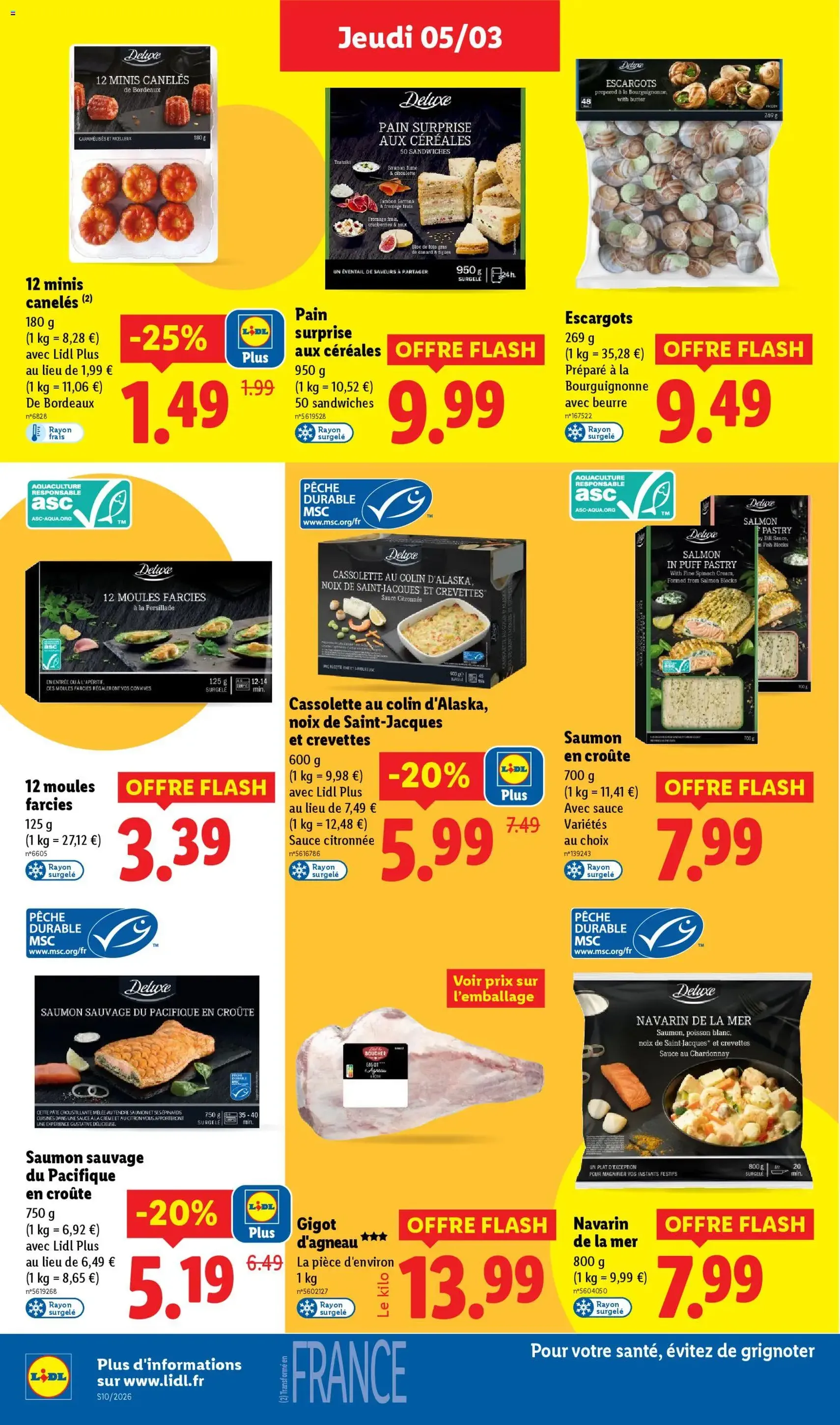 LIDL catalogue semaine 10 - brochure valable à partir du 05/03/2026, page 22 sur 79