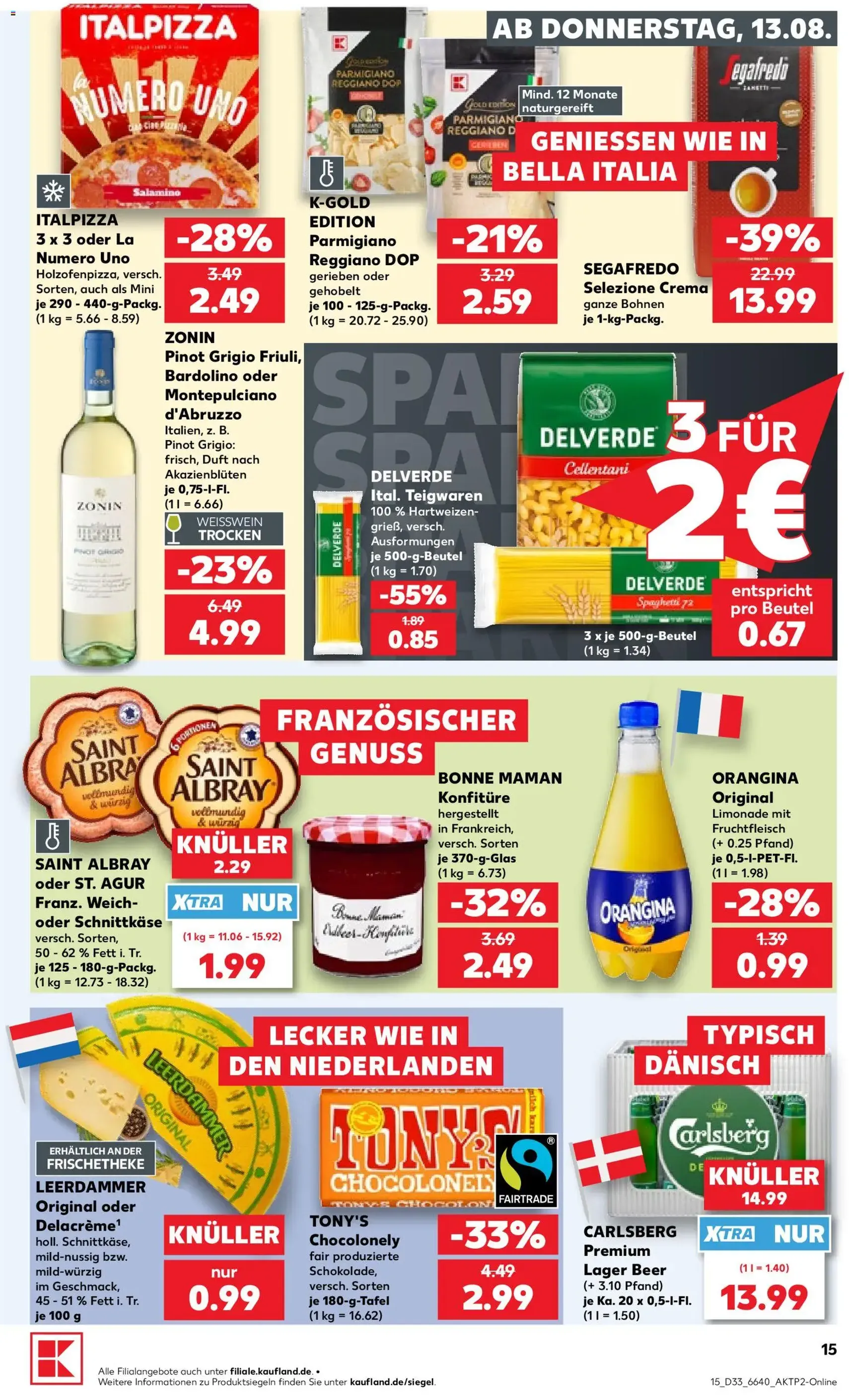 Kaufland Prospekt - Gültiger Prospekt ab 13.08.2026, Seite 15 von insgesamt 54