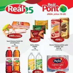 Reál Pont akciós újság - szórólap előnézete érvényes 2026.07.15. -tól