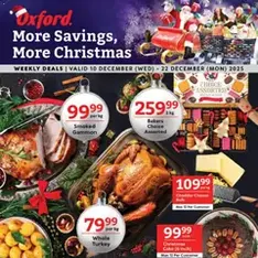Oxford Freshmarket Specials - Flyer preview valid from 10/12/2025