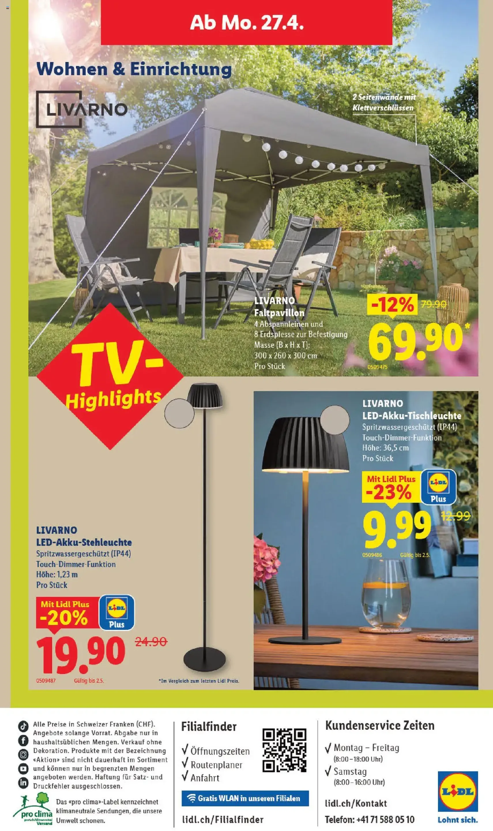 Lidl aktionen - Gültiger Prospekt ab 23.04.2026, Seite 32 von insgesamt 32