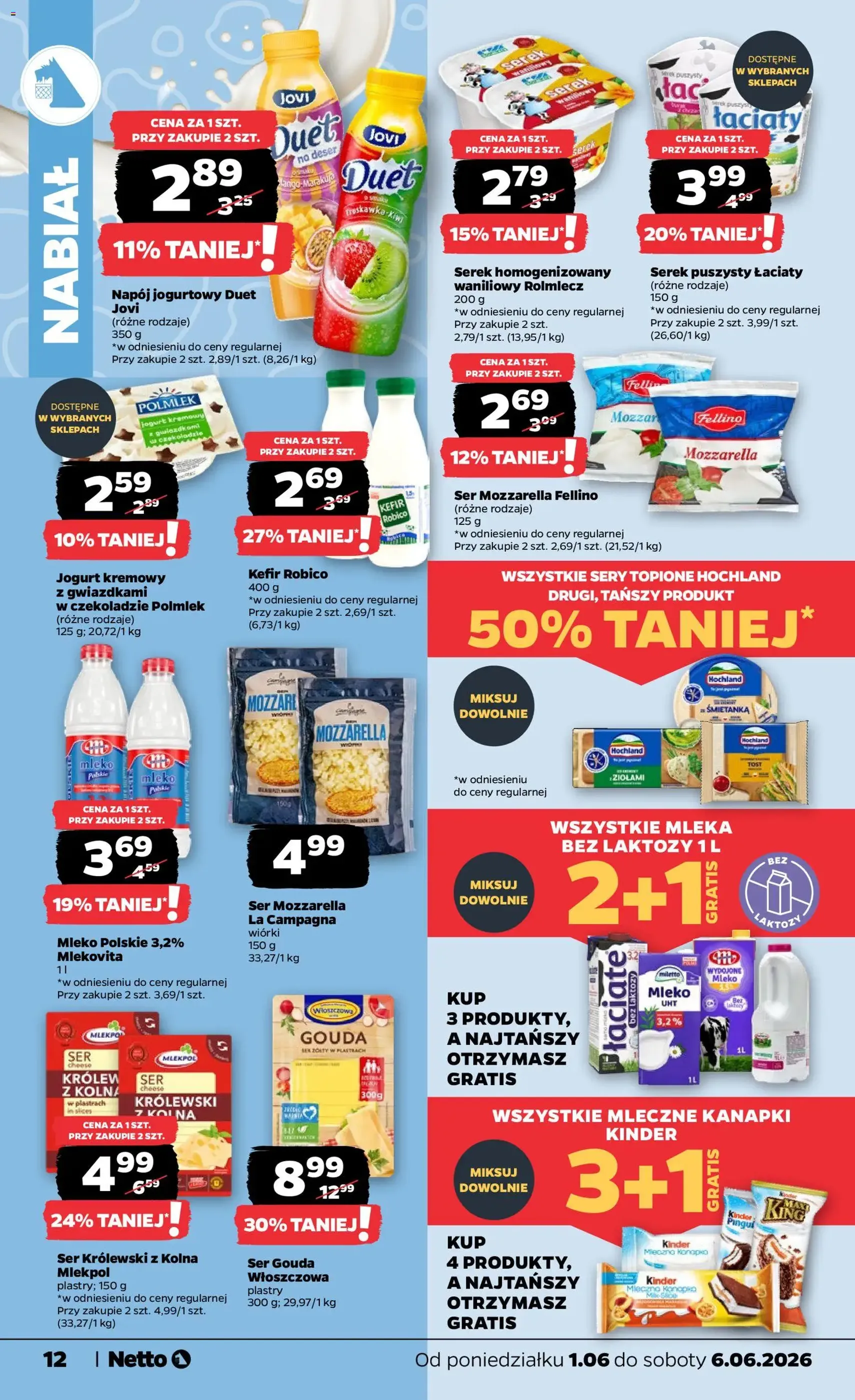 Netto gazetka od poniedziałku spożywcza - ważny gazetka od 01.06.2026 strona 12 z 33
