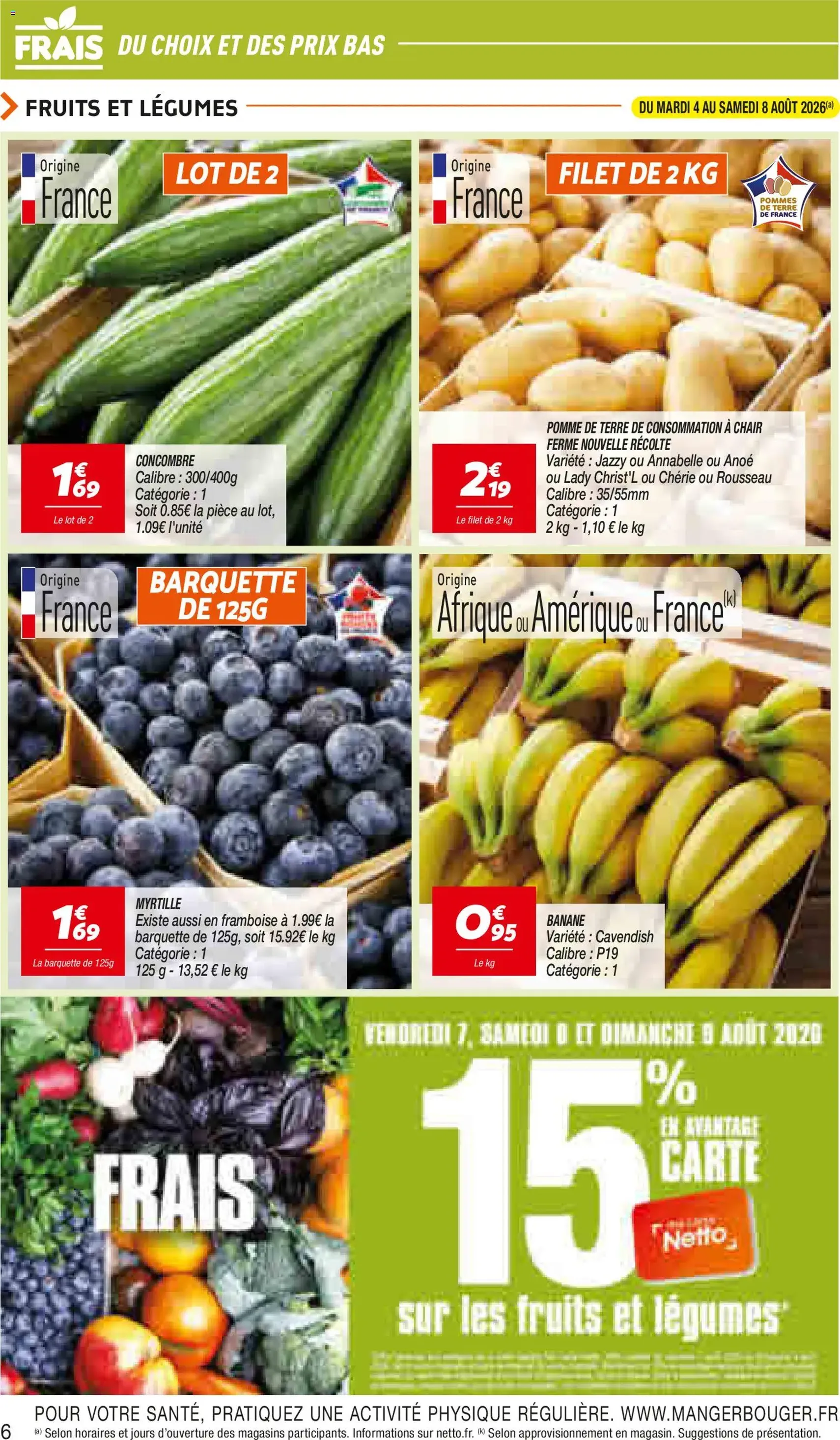 Netto catalogue - brochure valable à partir du 04/08/2026, page 6 sur 20