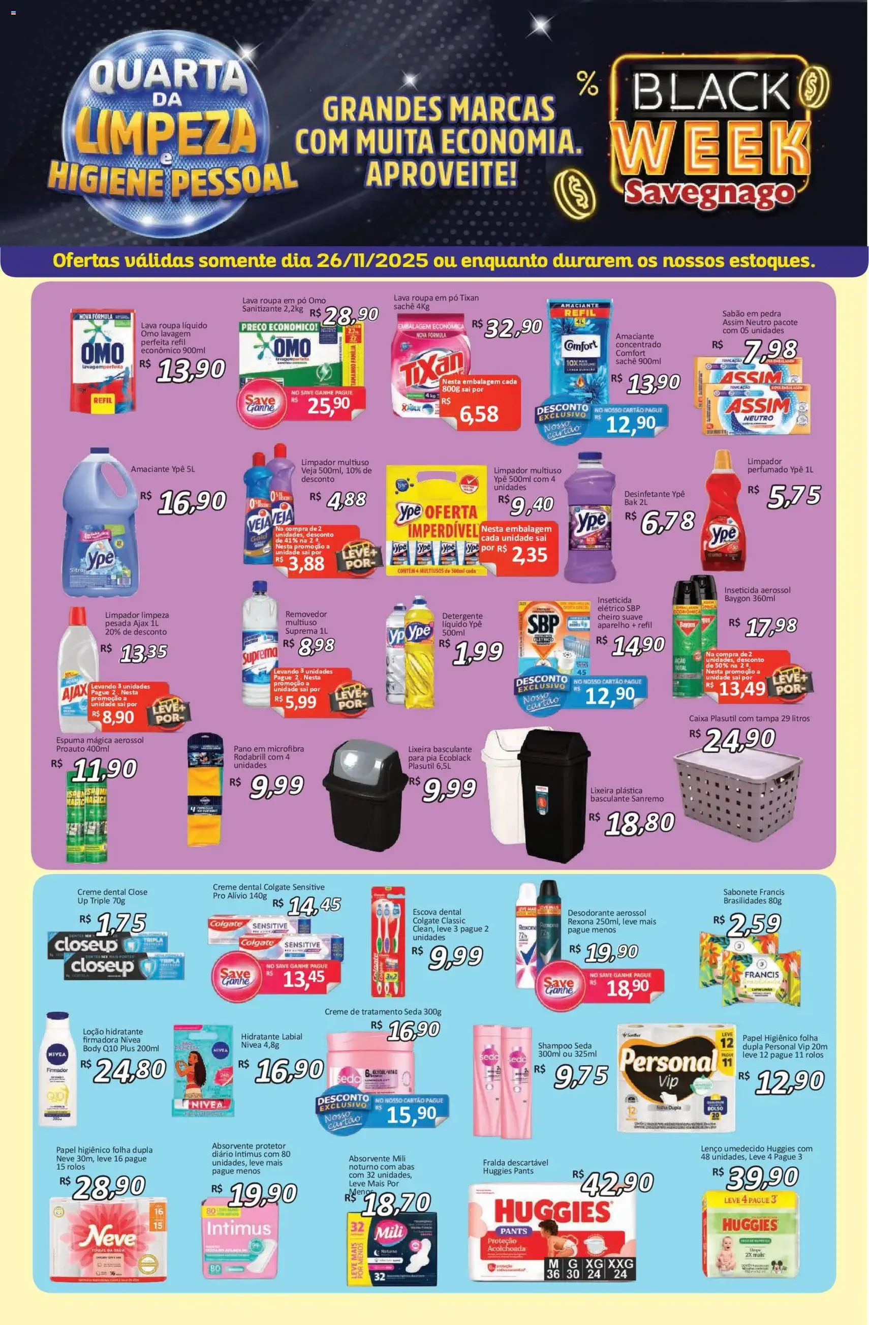 Savegnago Black Friday - folheto válido a partir de 26/11/2025 página 1 de 2
