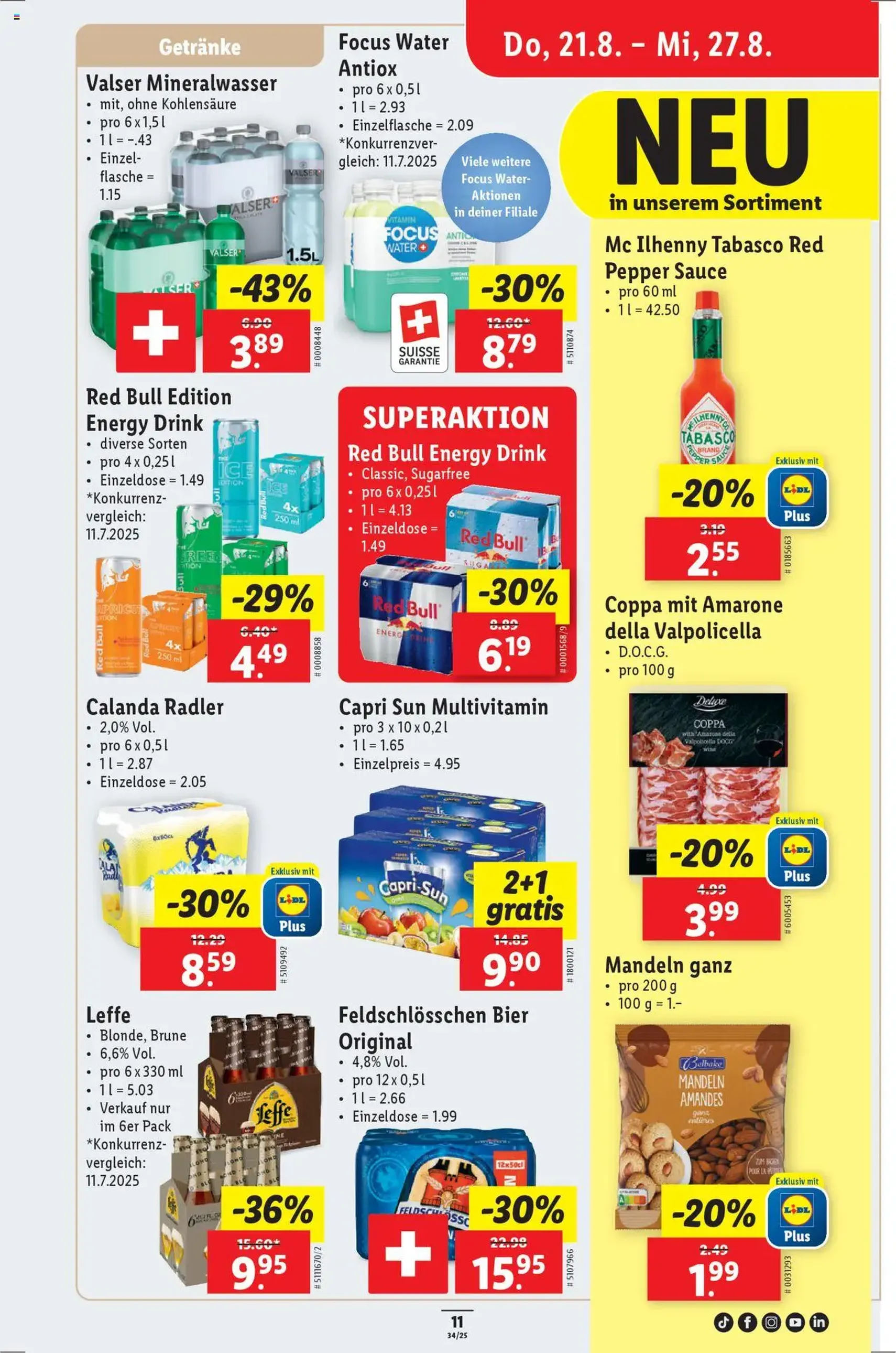 Lidl Aktionen - Gültiger Prospekt ab 21.08.2025, Seite 13 von insgesamt 34