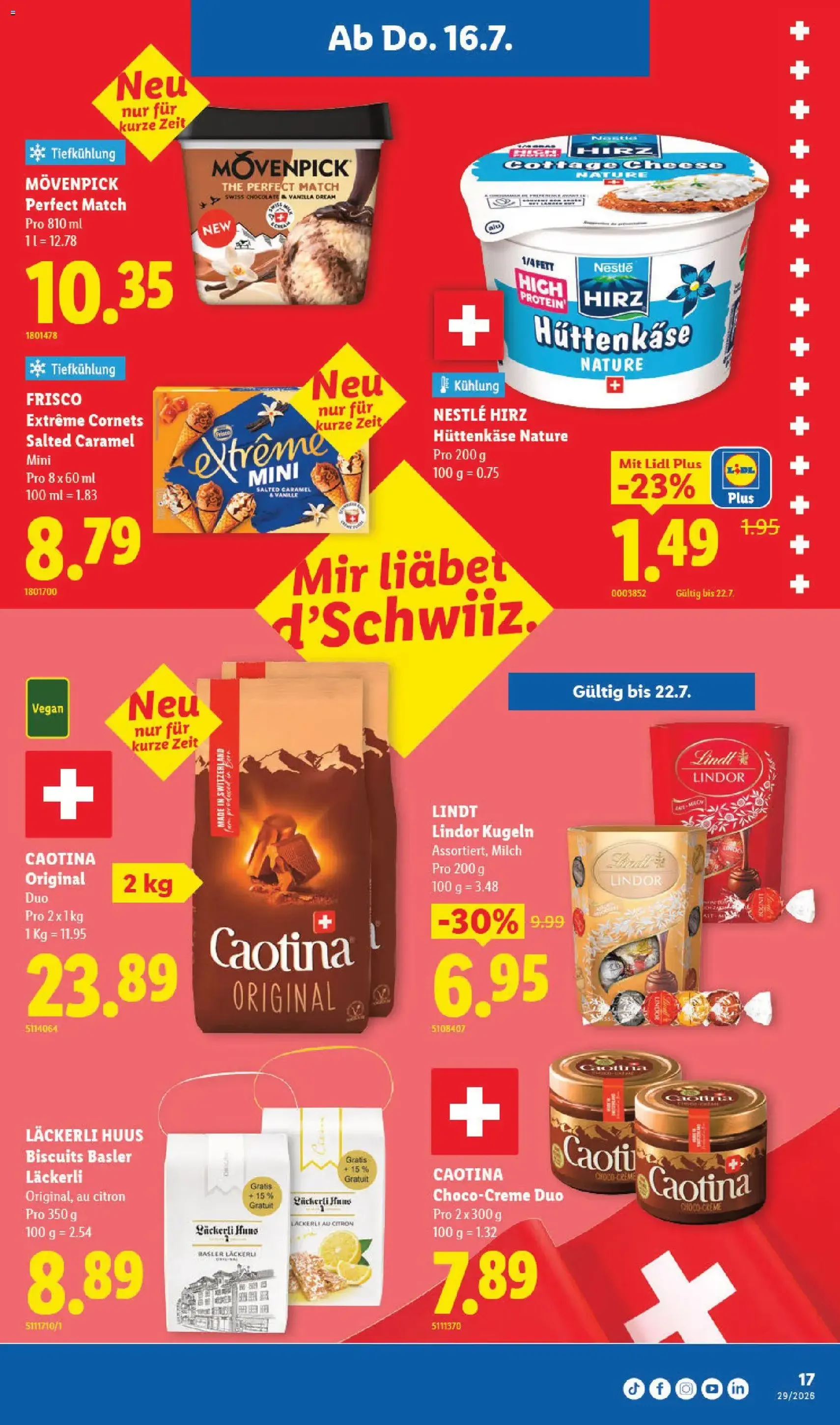 Lidl aktionen - Gültiger Prospekt ab 16.07.2026, Seite 19 von insgesamt 34